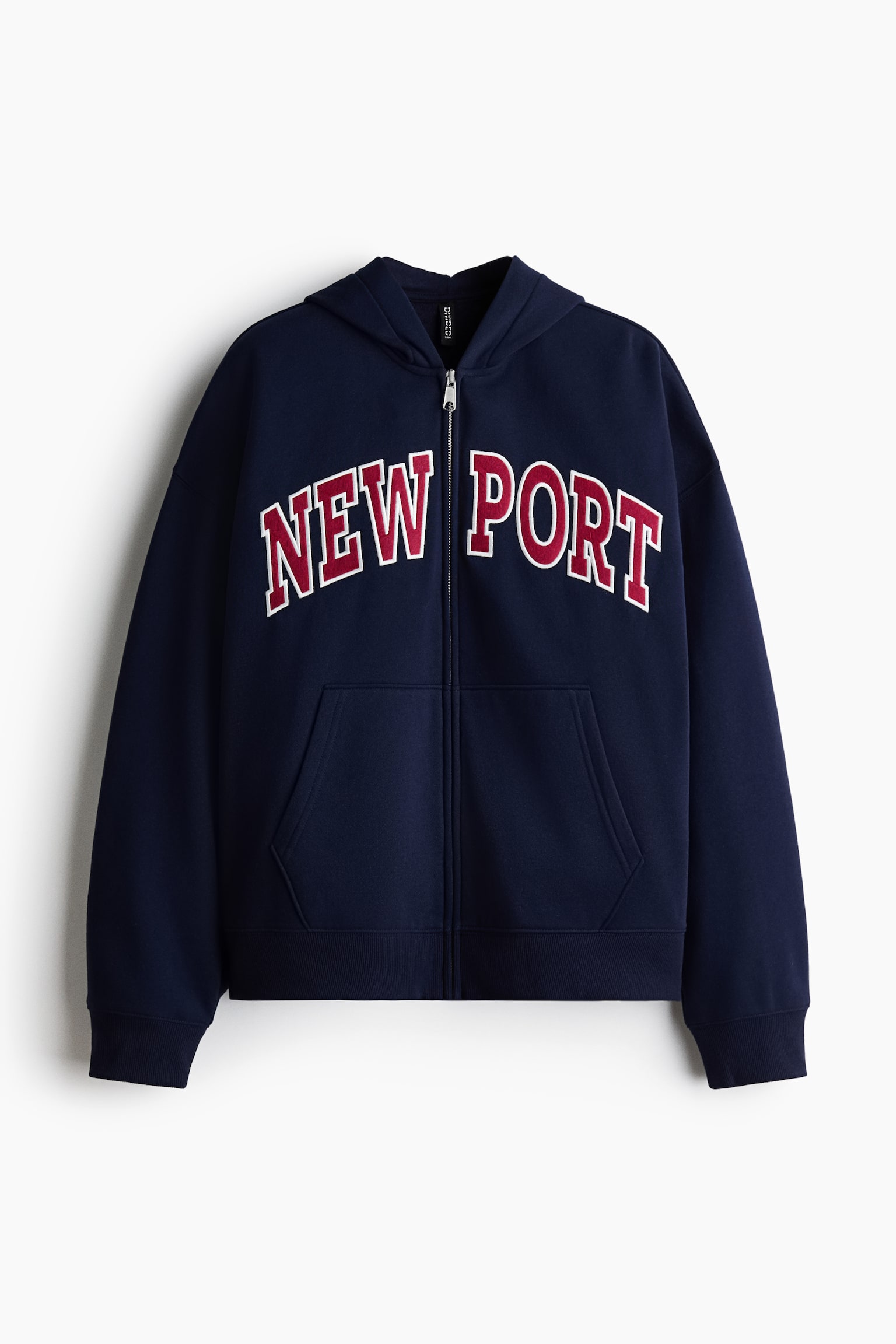 Zip-through hoodie - Navy blue/Newport/Dark red/Academia/White/Sport