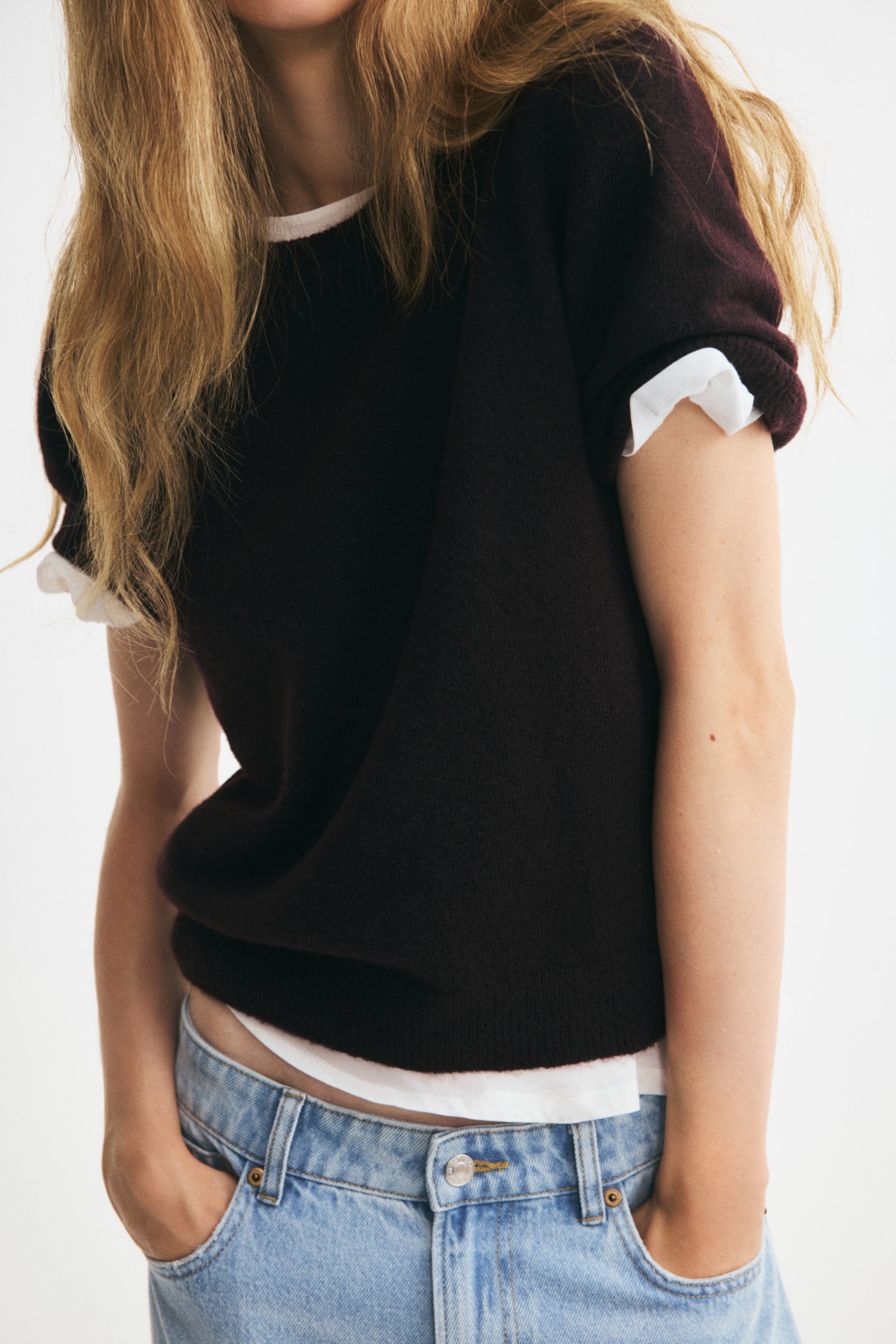 T-shirt en tricot