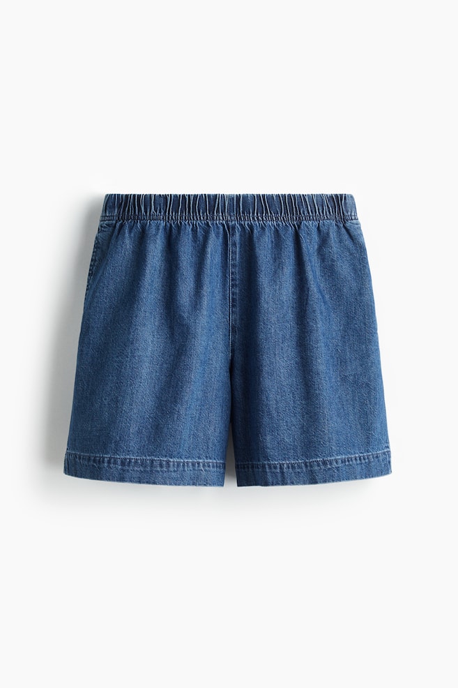 Schlupfshorts aus Denim - Denimblau/Dunkles Denimblau/Helles Denimblau/Denimblau/Helles Denimblau/Dunkles Denimblau - 1