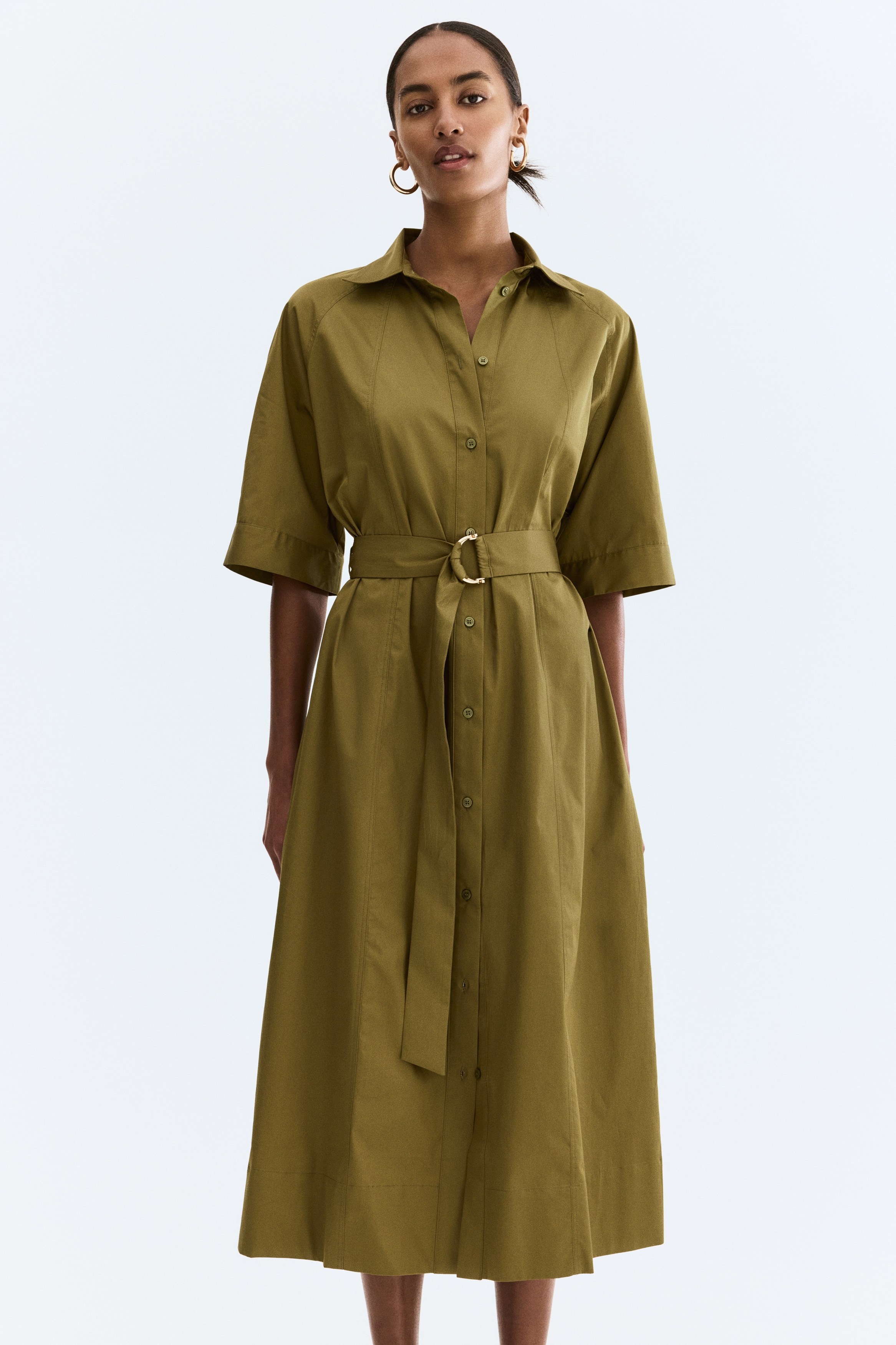 Womens Green Shirt Dress The Shirt Dress: Light Mint Green ILAVA Womens Green Shirt Dress The Shirt Dress: Light Mint Green ILAVA