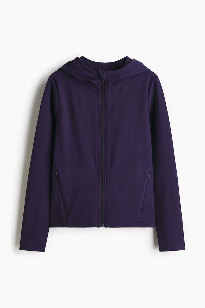 Sportjacke mit SoftMove™ - Dunkelblau/Schwarz - 1
