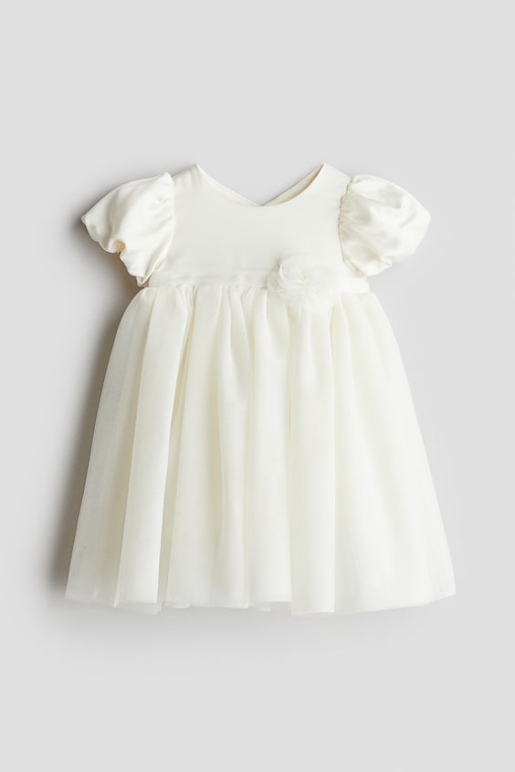 Детские платья H&M Tulle-Skirt Satin Dress