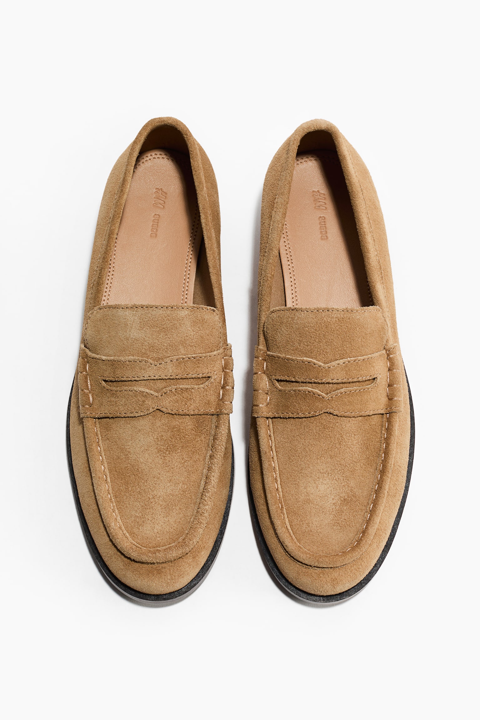 Suede loafers - Beige - 2