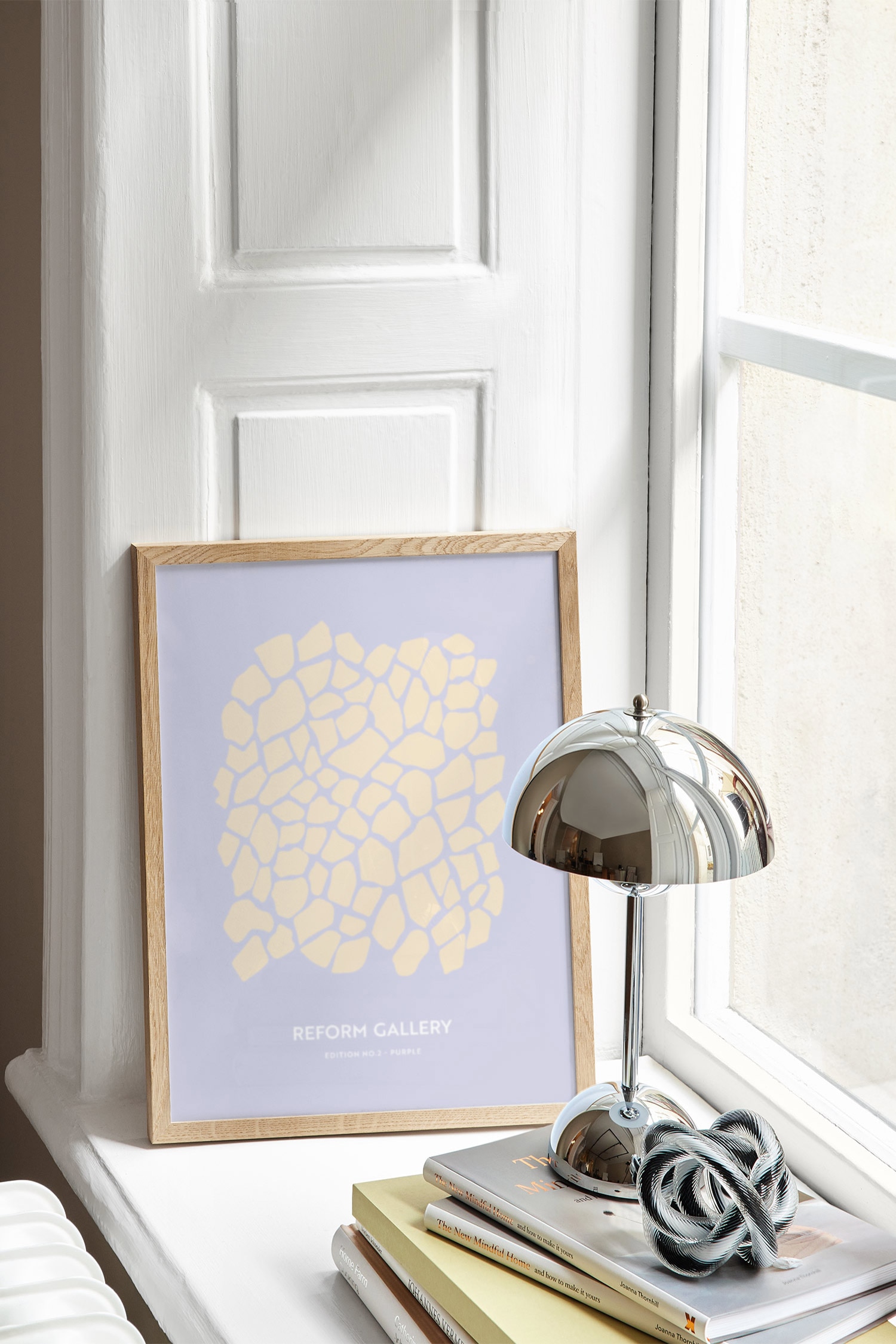 Reform Gallery Purple Poster-Violett/gelb