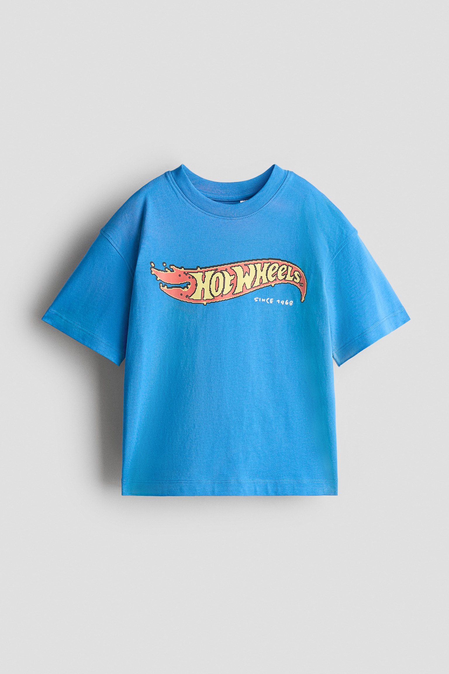 Oversized T-shirt med tryk - Klar blå/Hot Wheels/Hvid/Pokémon/Hvid/Pokémon/Rød/Biler/Gråmeleret/Minecraft/Creme/Mickey Mouse/Blue/Chip og Chap/Hvid/Mickey Mouse/Grøn/Among Us/Blå/Sesame Street/Hvid/Stumble Guys/Cream/Bluey/Creme/Sesame Street/Gråmeleret/Batwheels/White/Spider-Man/Grå/Sonic the Hedgehog/Grå/Sonic the Hedgehog/Hvid/Oasis/Hvid/Marvel Comics/Hvid/Bjørnen Paddington/Rød/Pluto/Blå/Pokémon/Dark grey/Cars/Lyseblå/Spider-Man/Lyseblå/Sonic the Hedgehog - 1