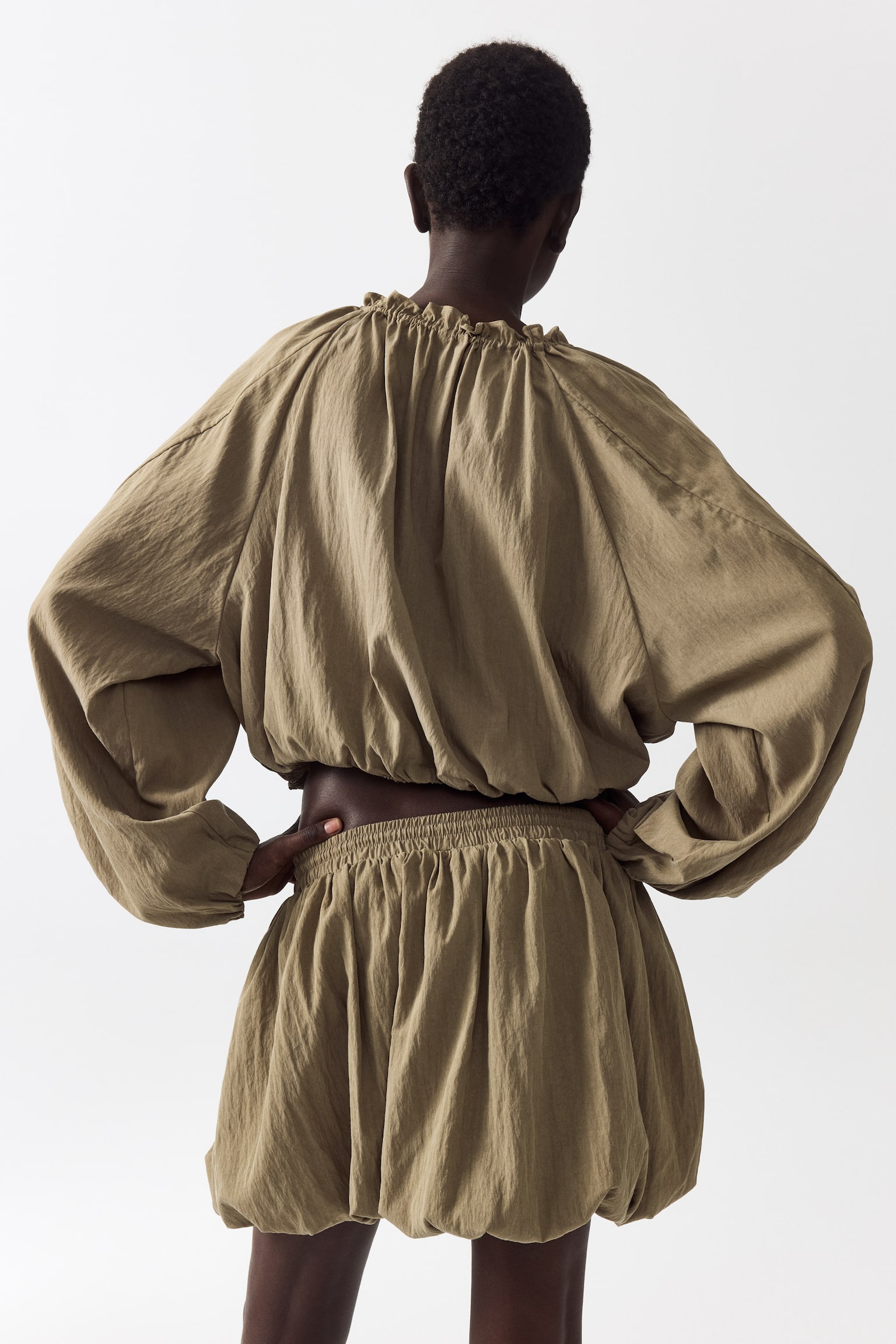 Bubble-hem blouse - 3