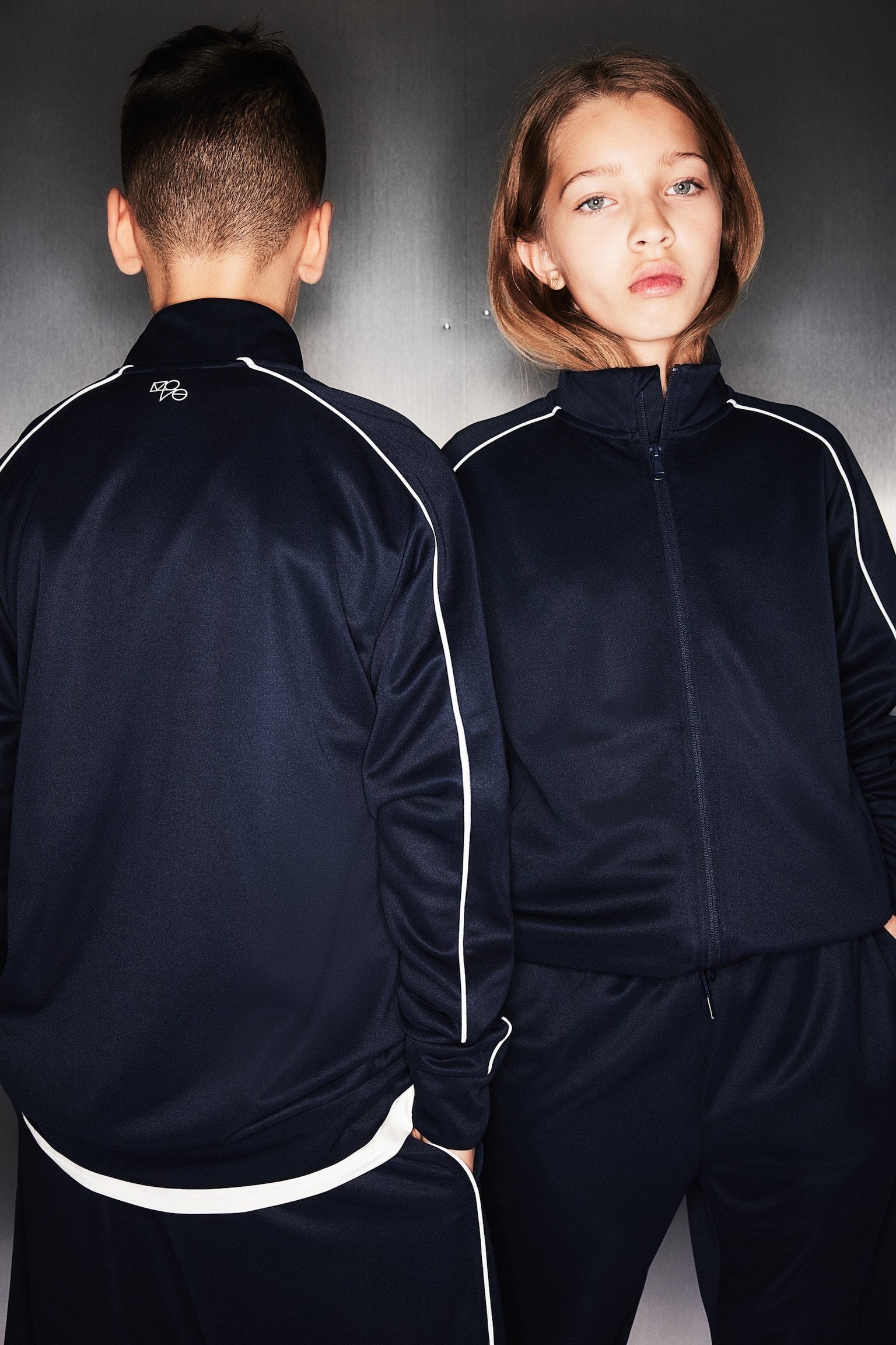 Tracksuit In DryMove™ - Dark blue/Navy blue/Light blue/Dark red - 5