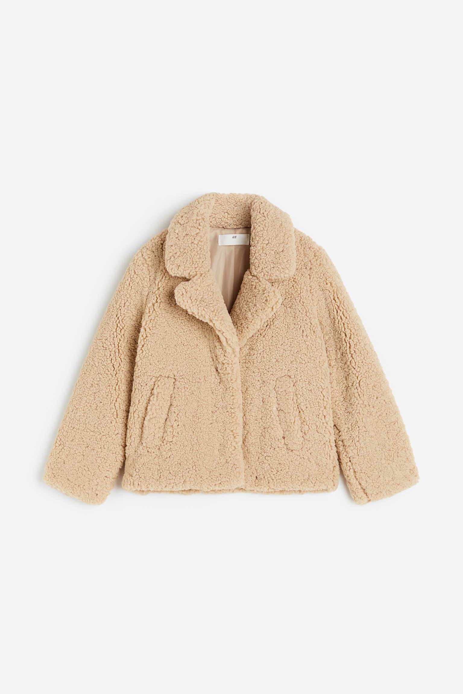 Pile Fleece Jacket - Beige - 1