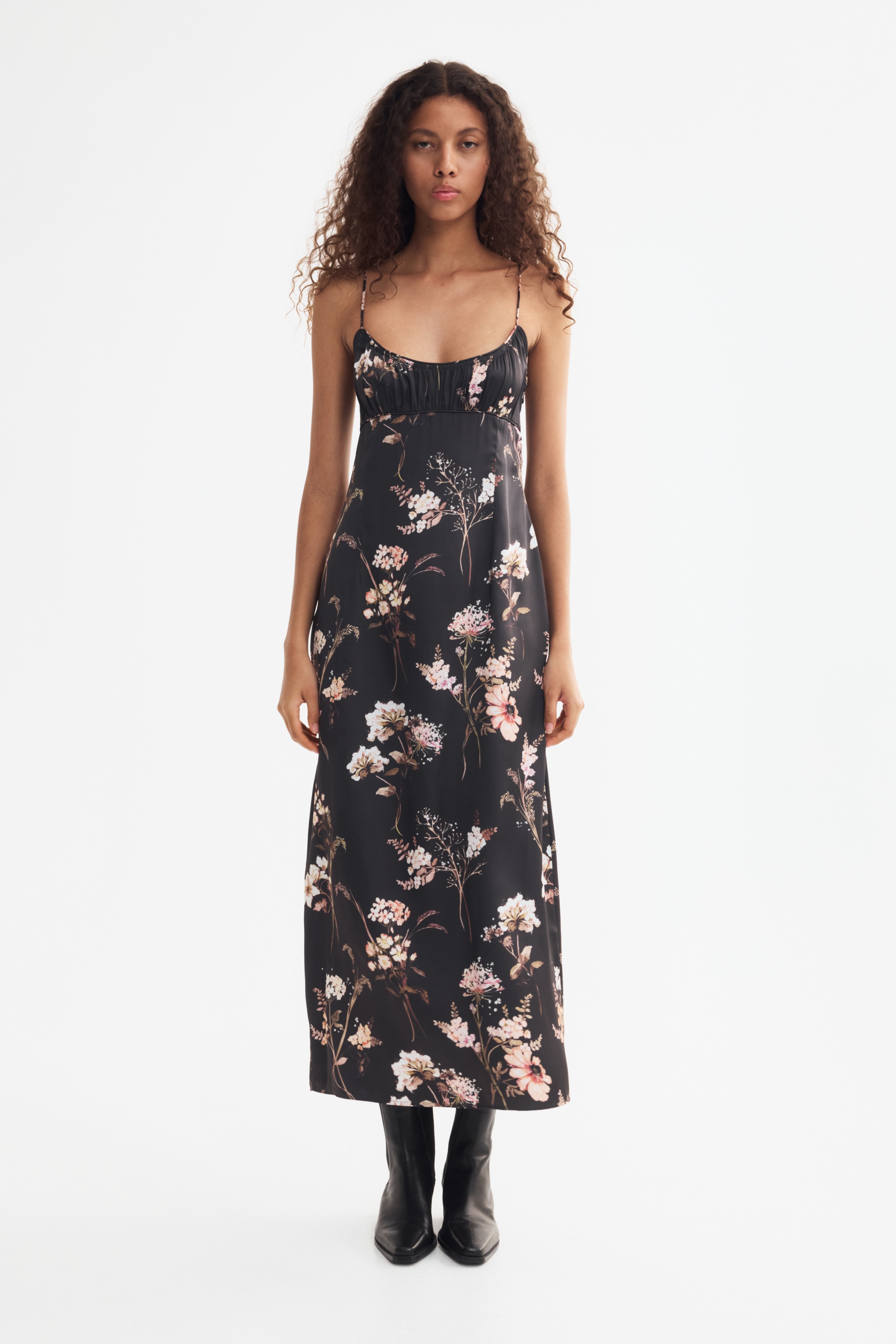Black Slip Dresses | Satin, Cami, Midi & Lace