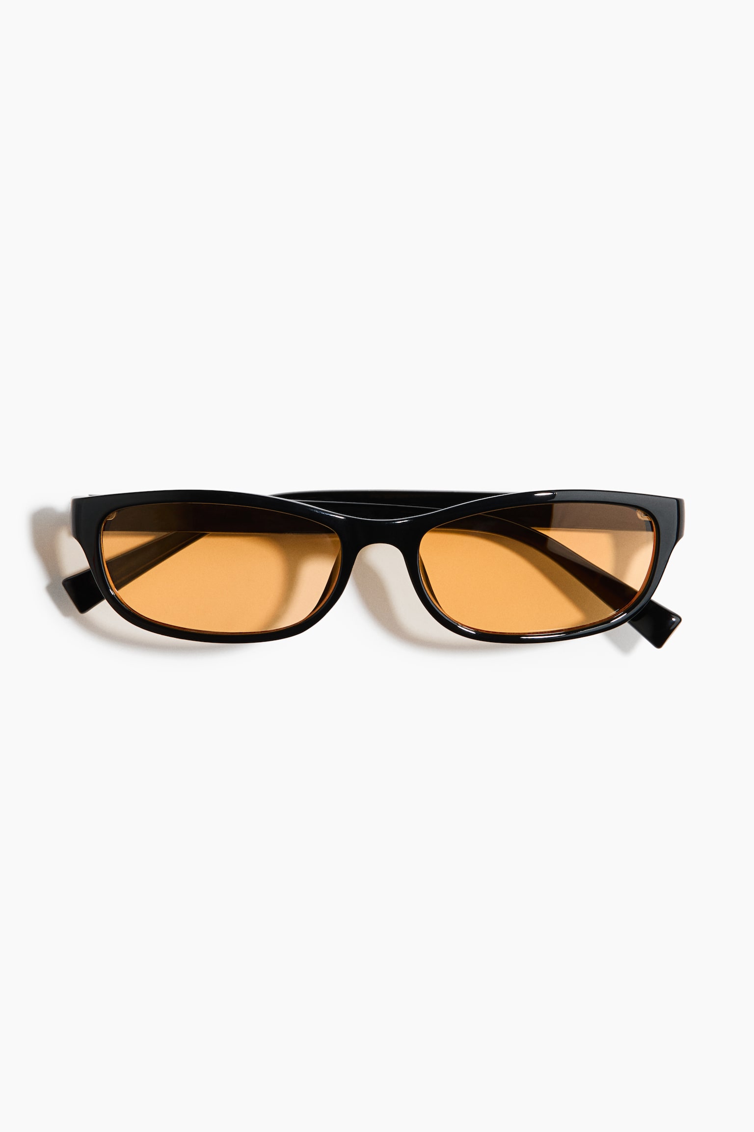 Rectangular sunglasses - Yellow