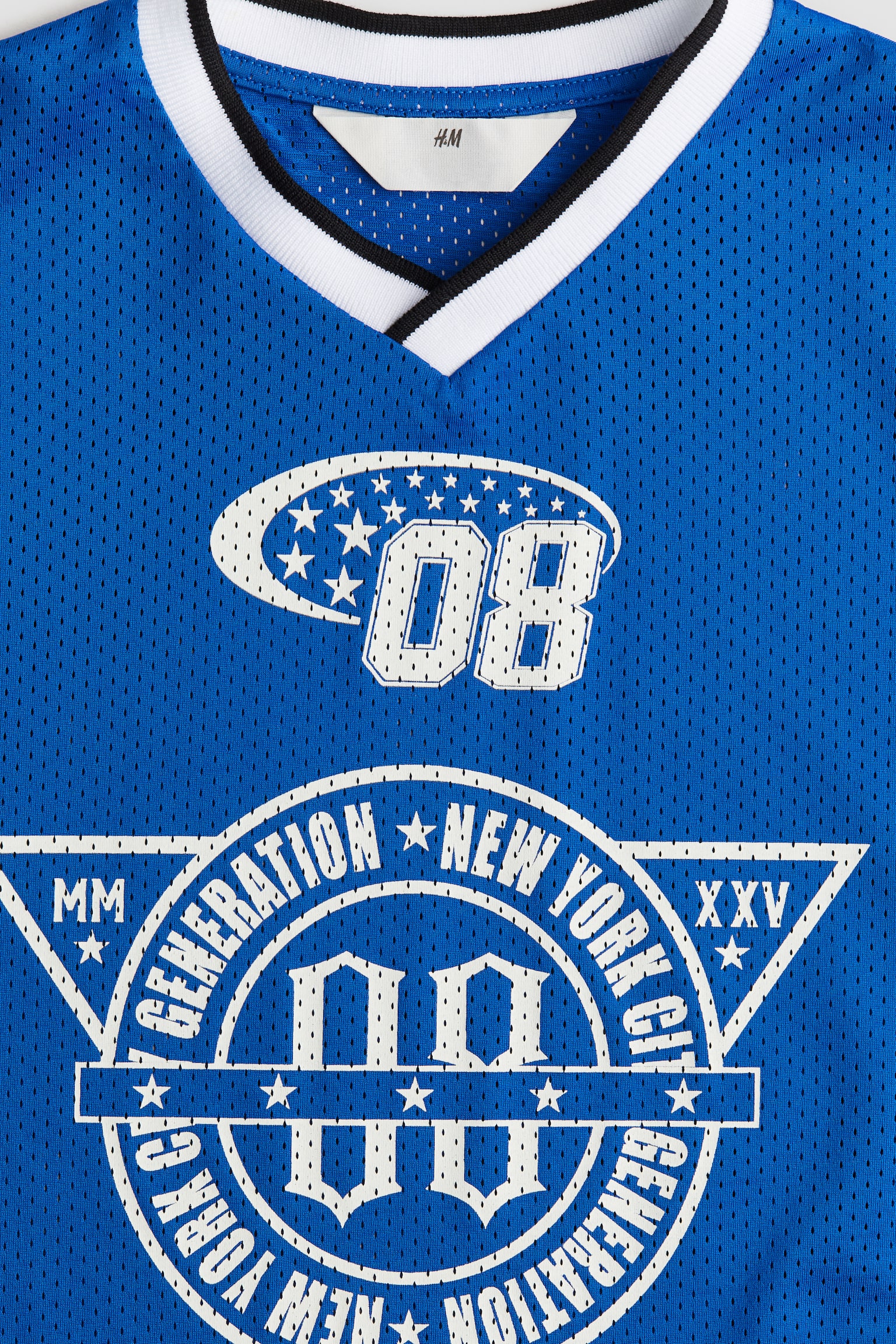 Long-sleeved hockey shirt - Bright blue/New York - 2