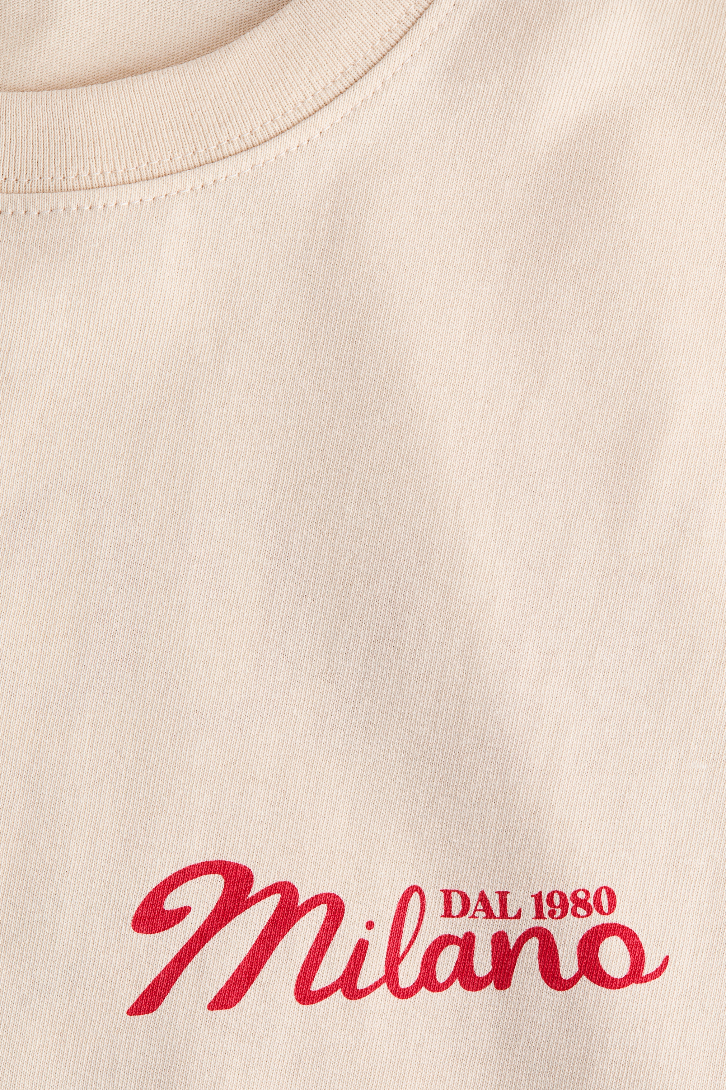 Oversized T-Shirt with Printed Motif thumbnail 7