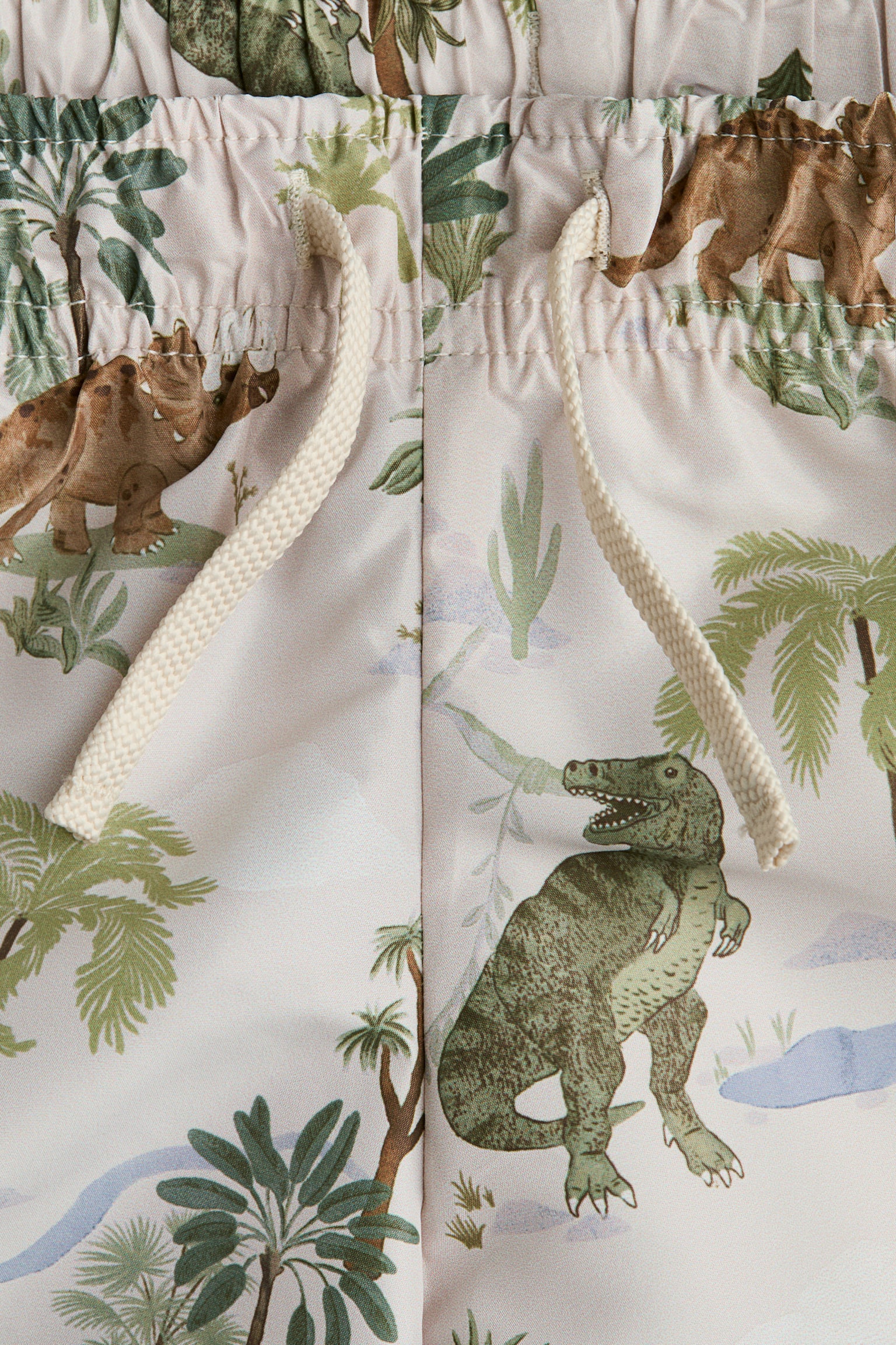 Šorts za kupanje sa dezenom - Svetlobež/dinosaurusi - 2