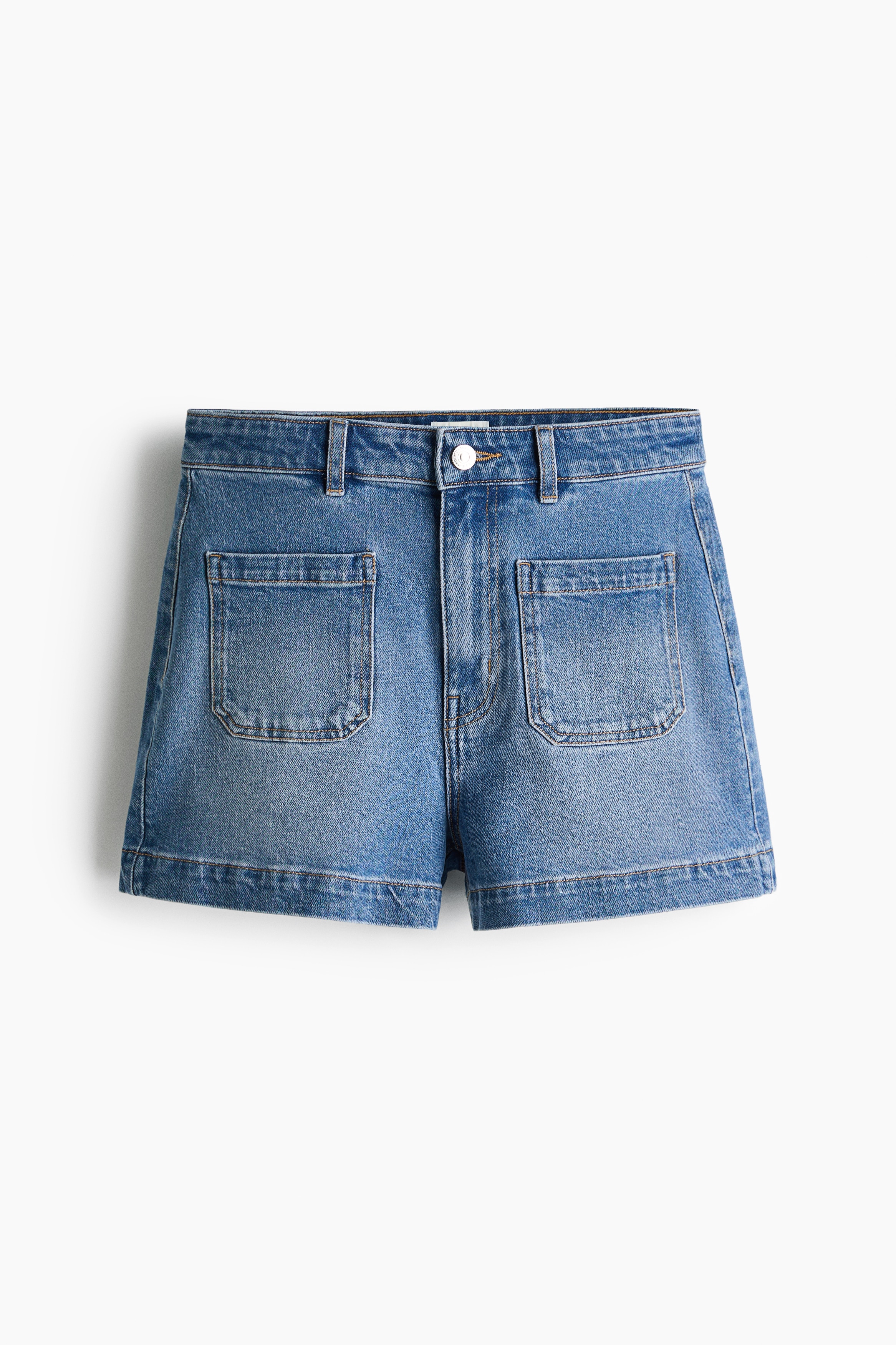Denim shorts - Light denim blue/Denim blue