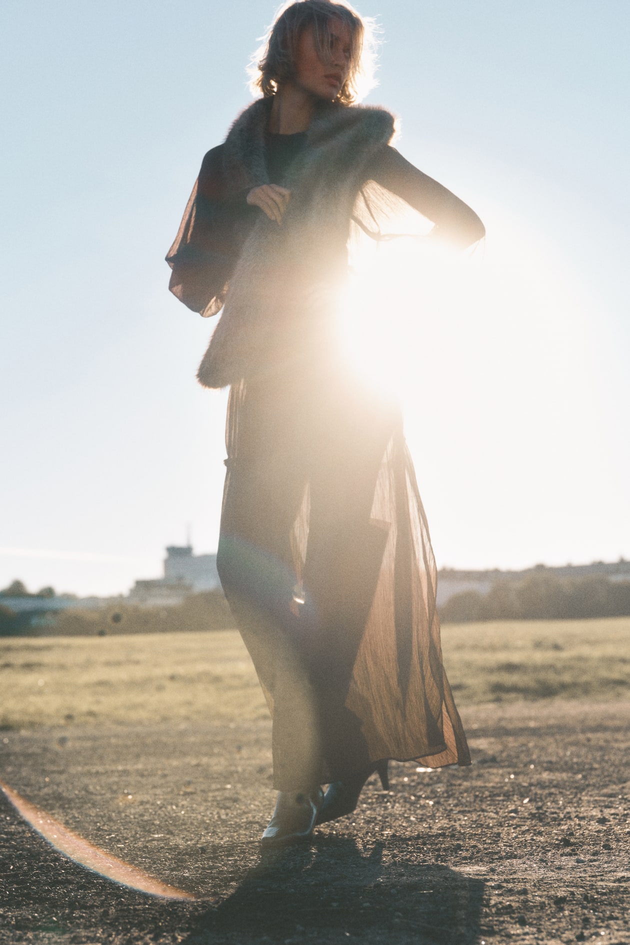 Chiffon Maxi Dress