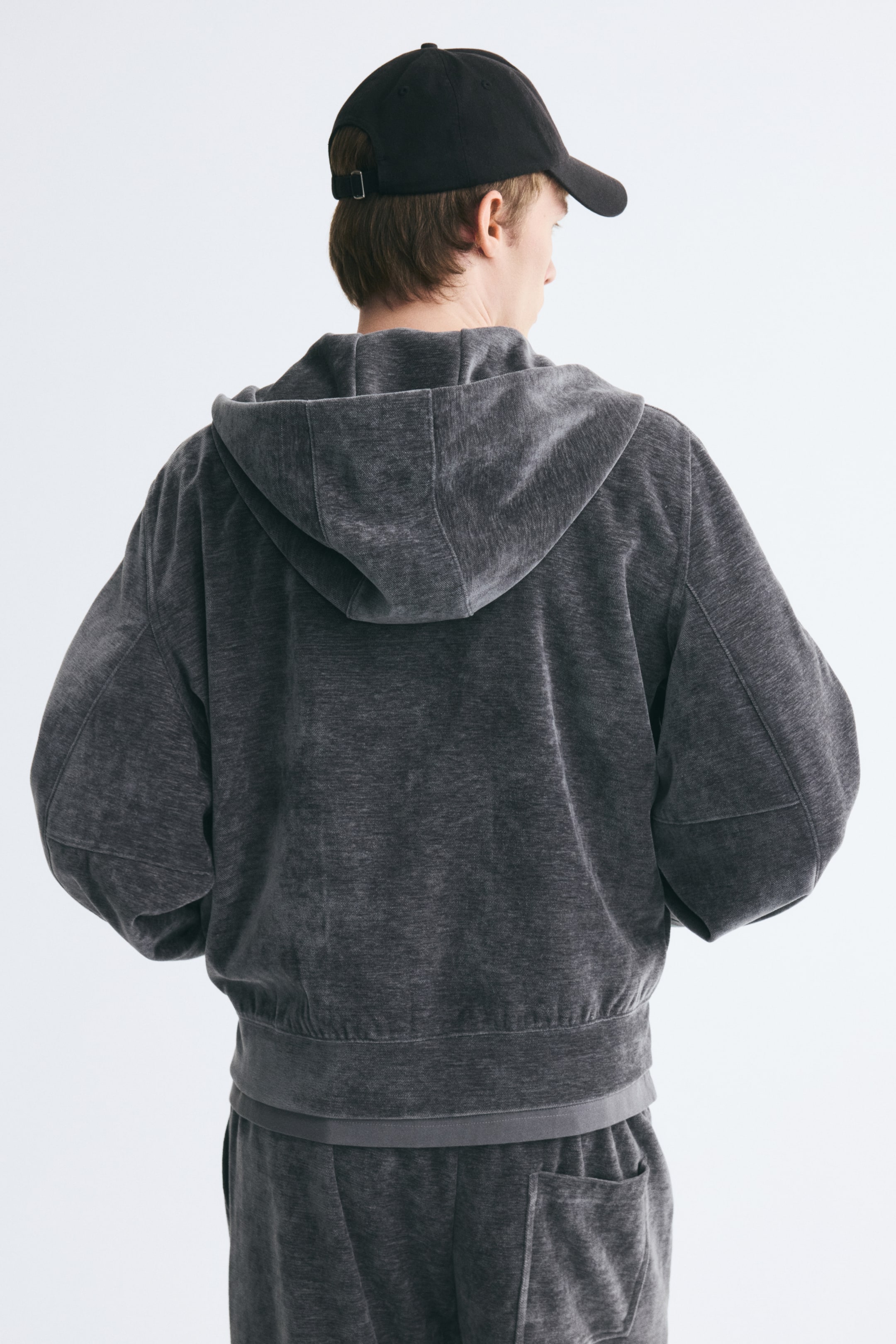 Relaxed-Fit Hooded Jacket