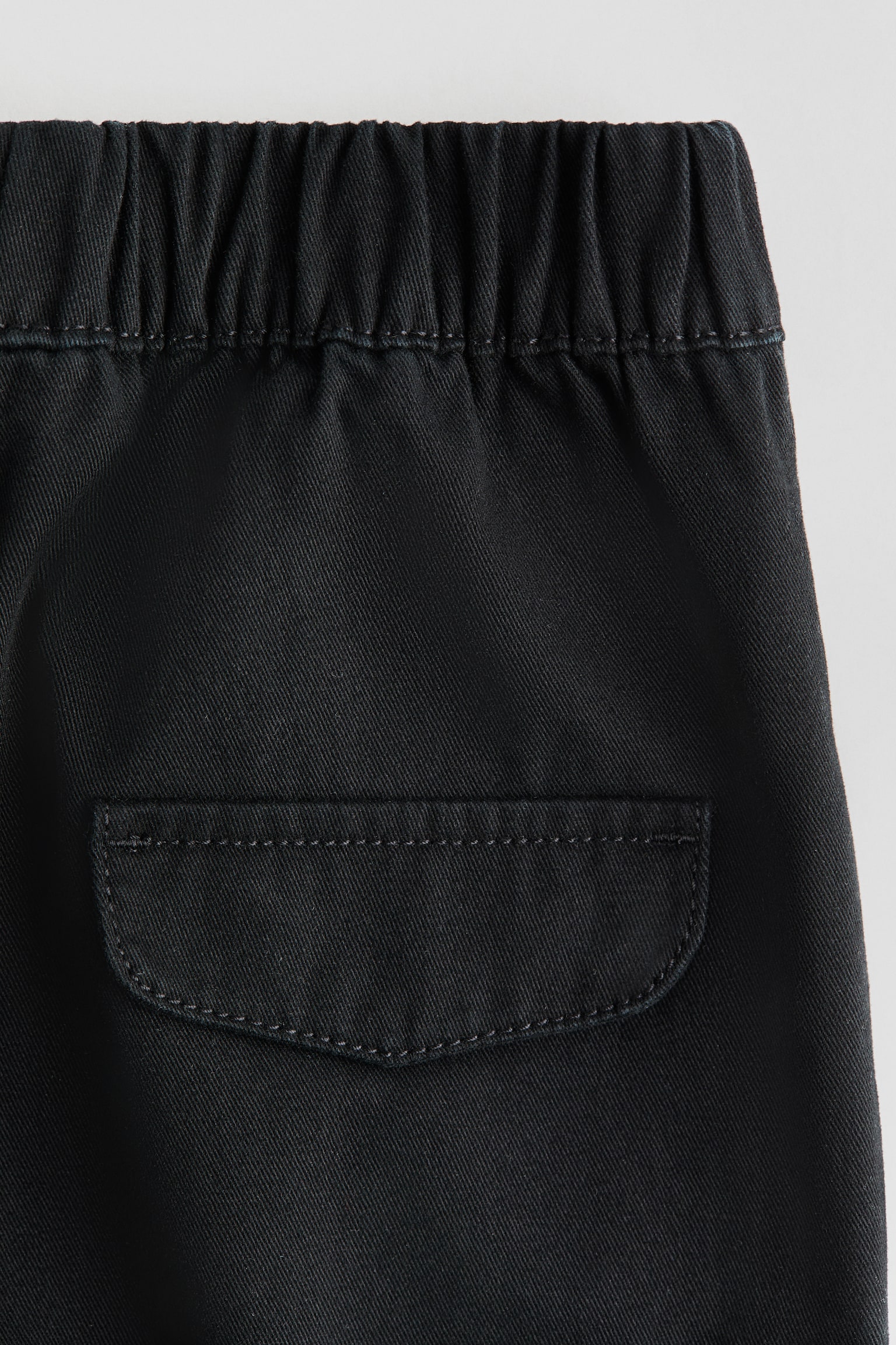 Cotton twill joggers - Black/Beige/Dark grey - 7