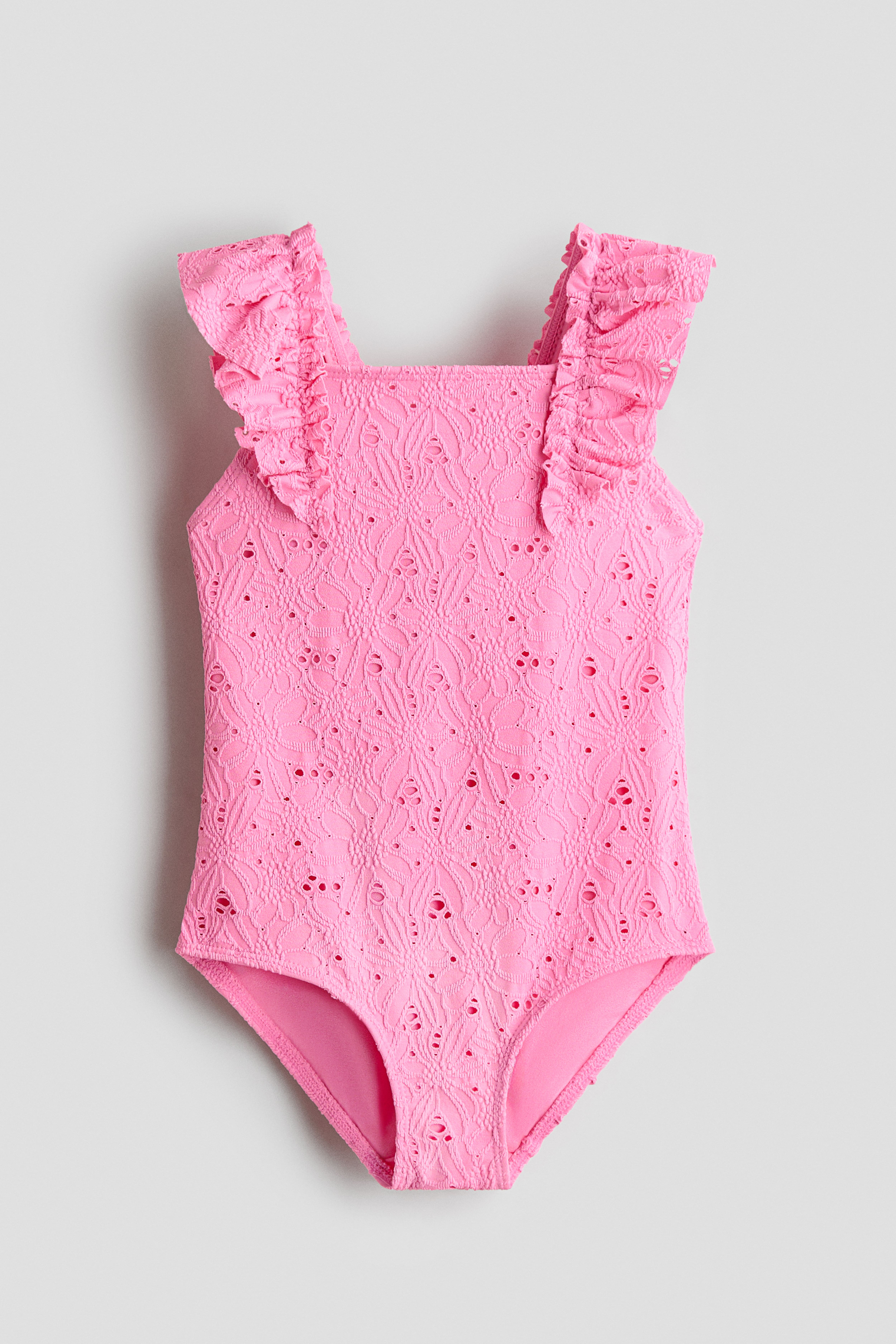 Ruffle-Trimmed Swimsuit
