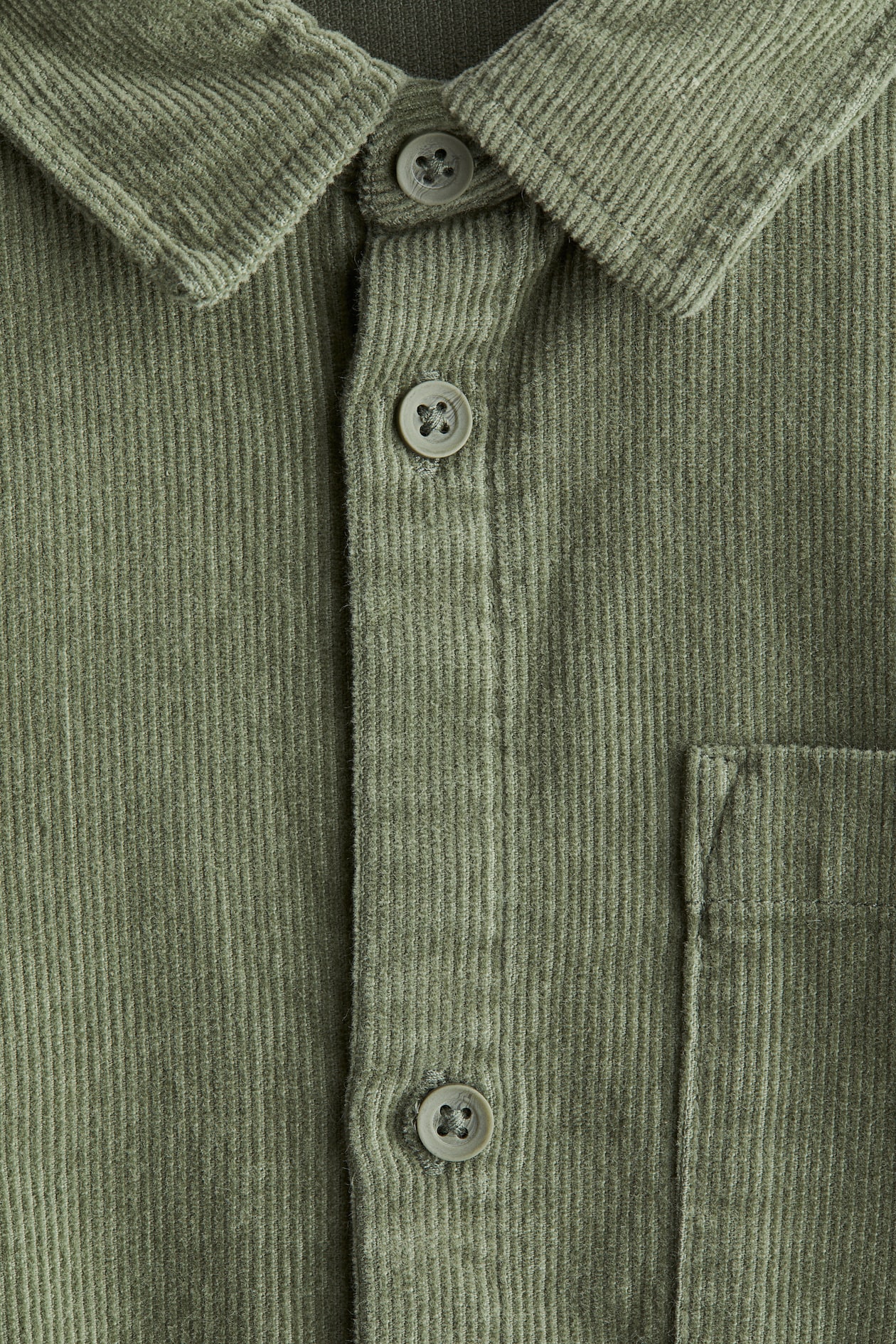The North Face - Heritage - Camicia giacca in velluto a coste kaki