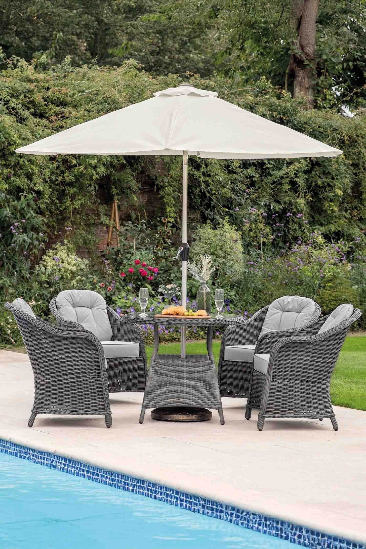 Vazzano 2x3m Parasol - Cream