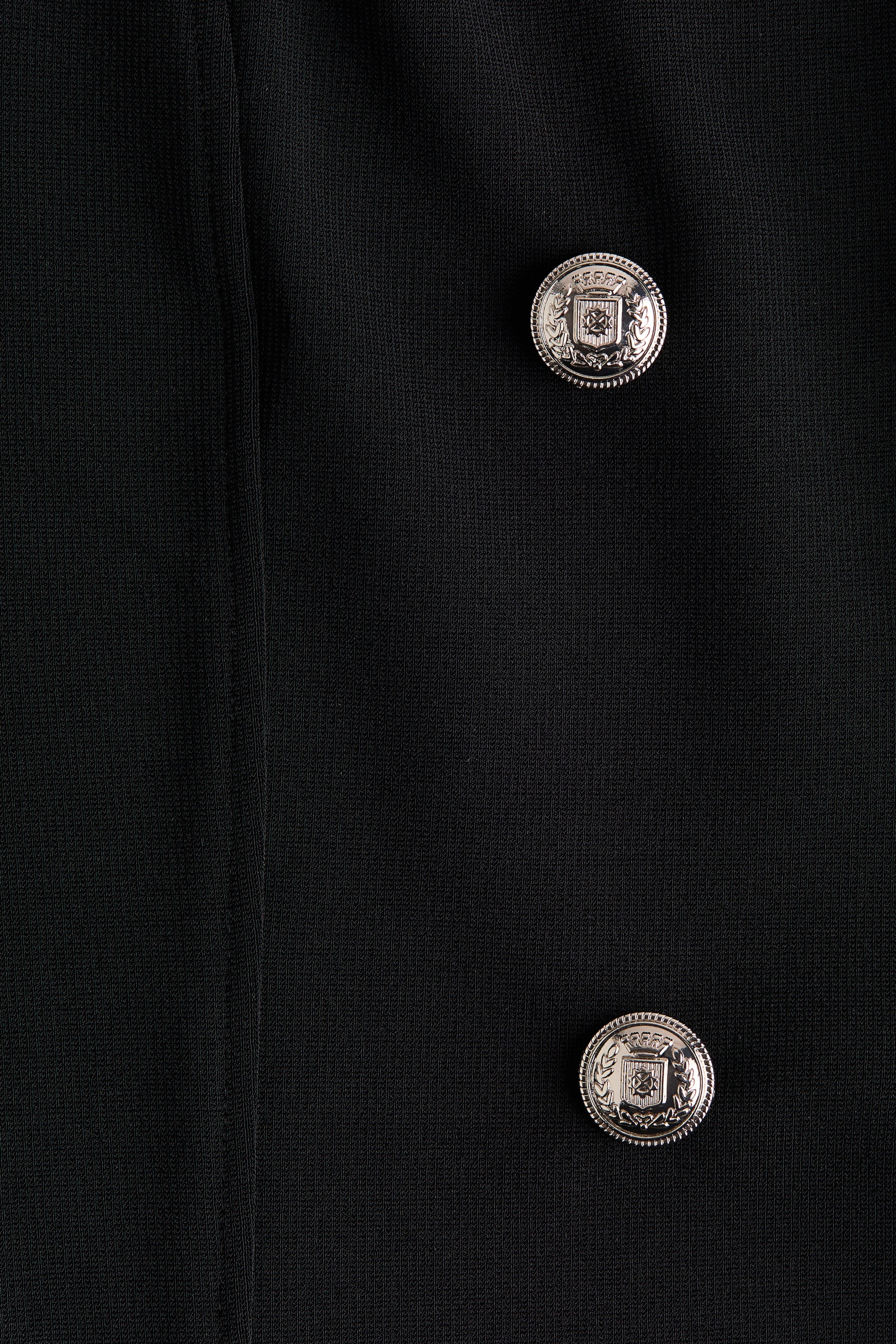 Button-Detail Jersey Vest