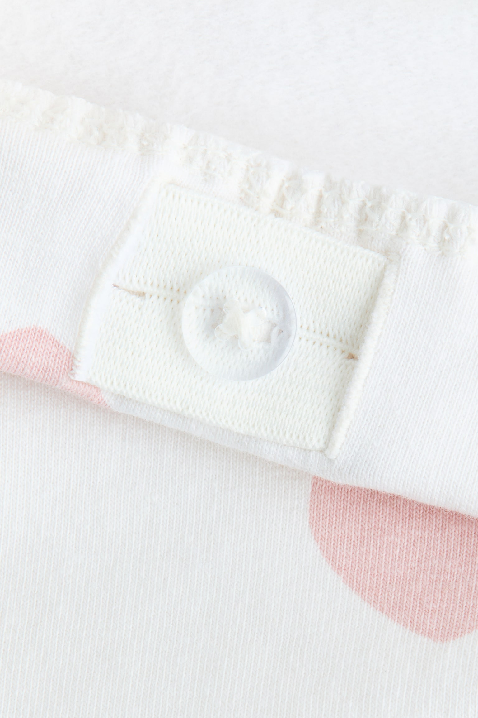 裏起毛レギンス - ホワイト／ハート/ホワイト／ハート/ライトパープル/ライトピンク/レッド／ハート/ダークダスティピンク／ハート - 3