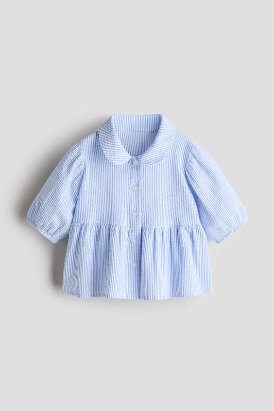 Детские блузки H&M Plumeti Cotton Blouse