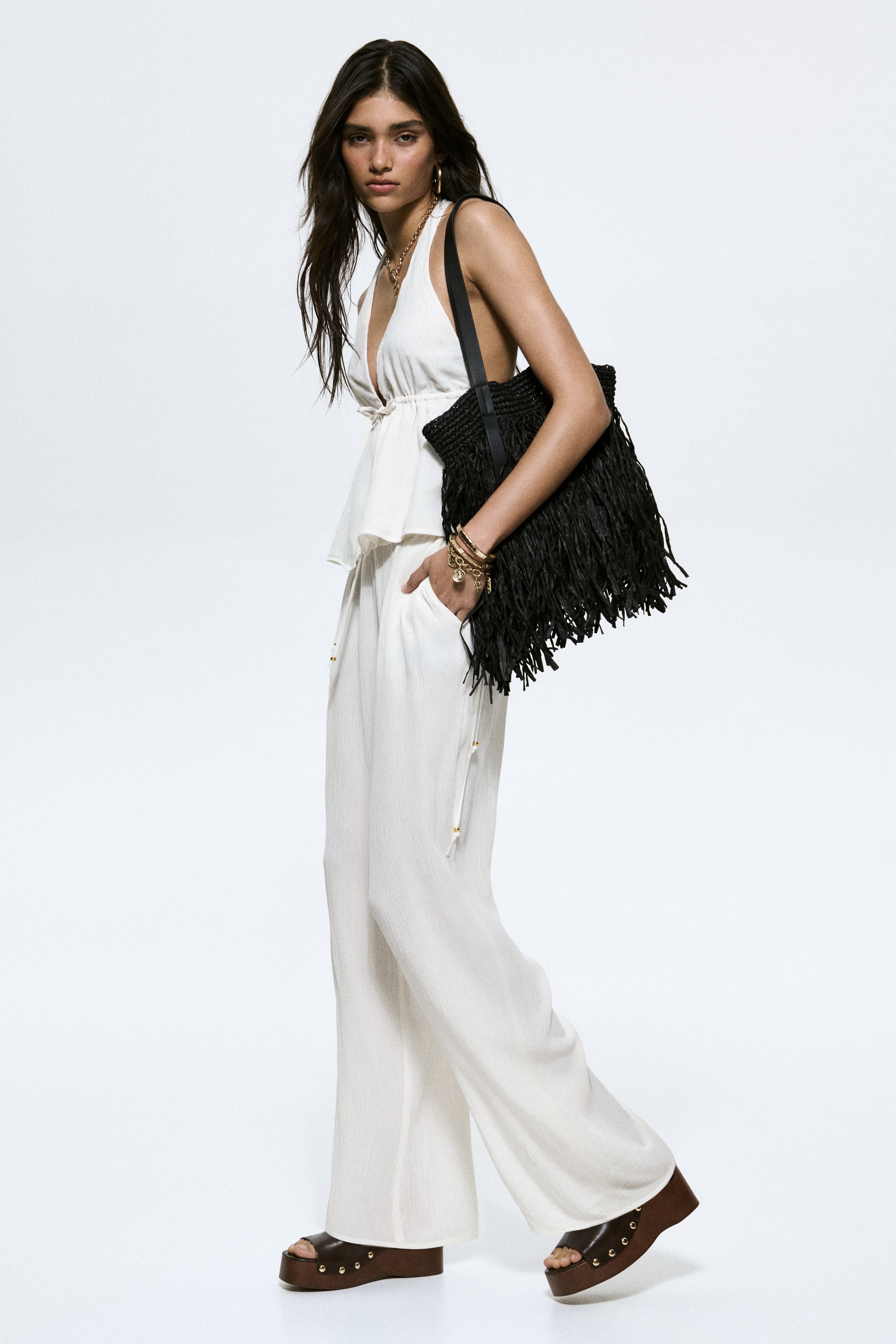 Viscose Drawstring Pants from H&M - $24.99