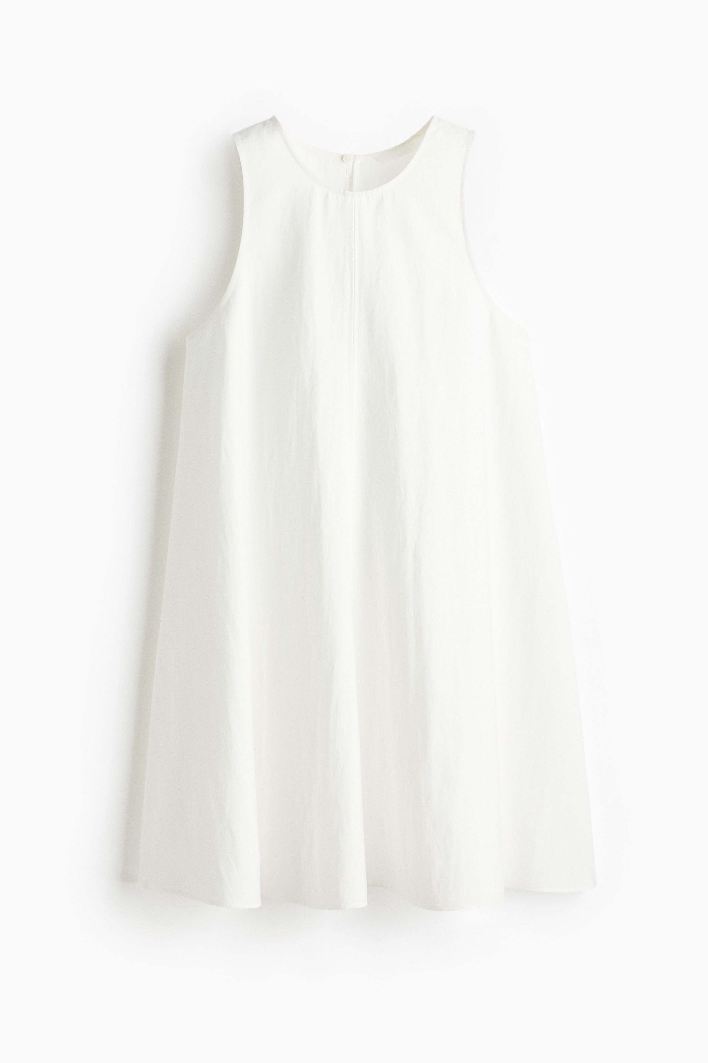 Shift Dress - White/White/oranges/Black/White/floral