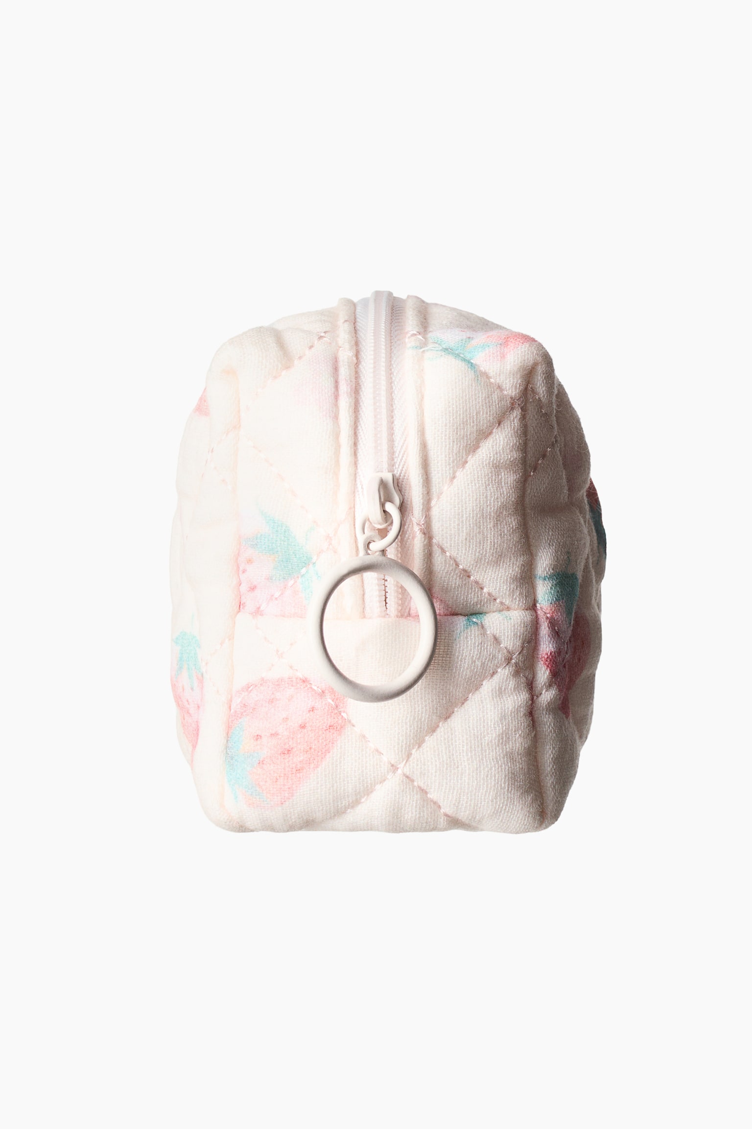Patterned makeup bag - Light pink/Strawberries - 2