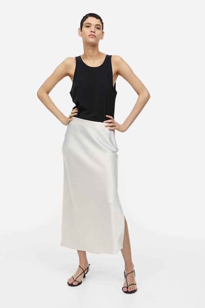 Column skirt - White/Black/Green - 1