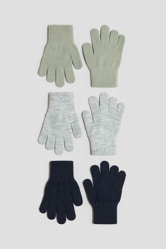 Детские перчатки H&M (3 пары)