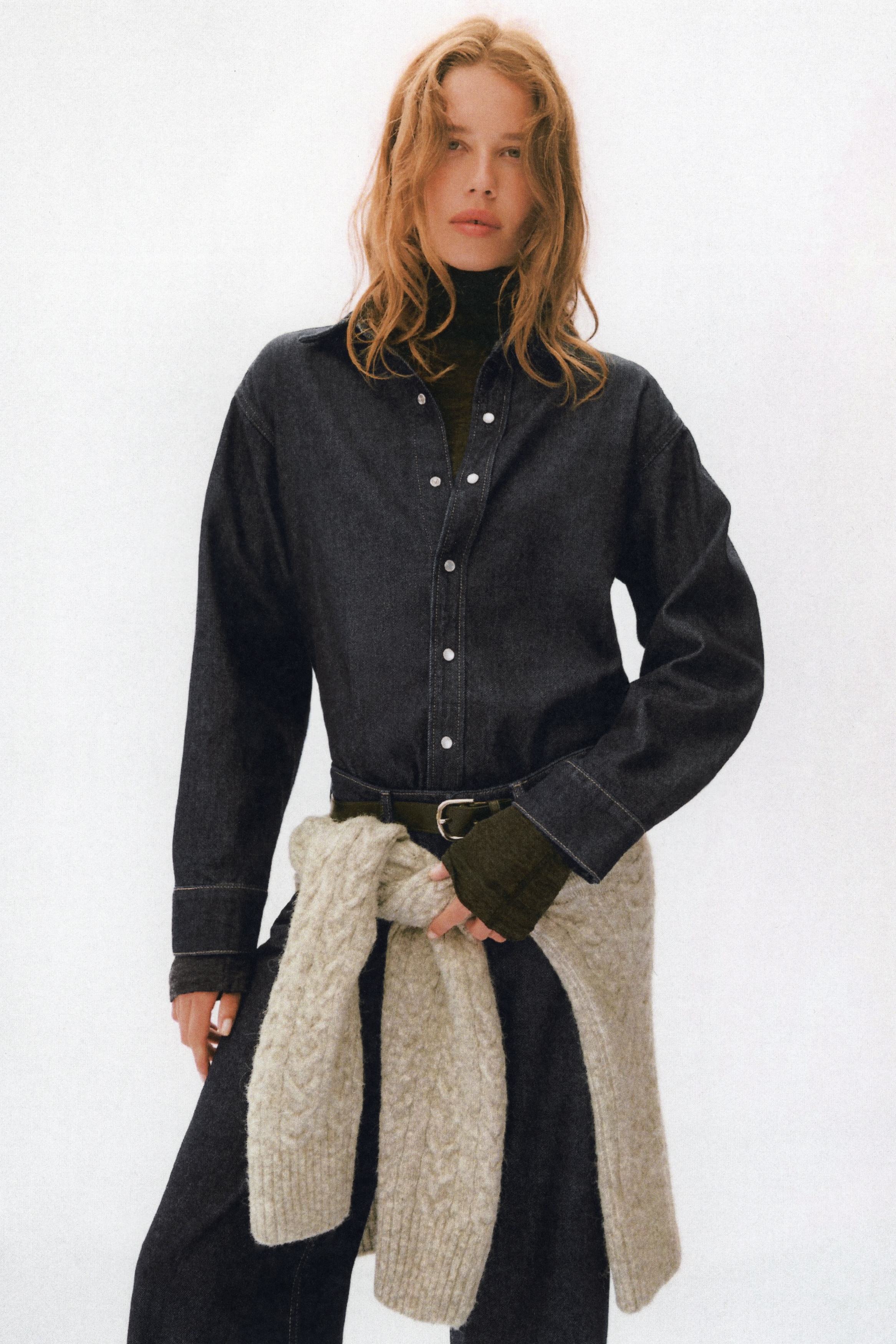 Camicia in denim Feather SoftModal