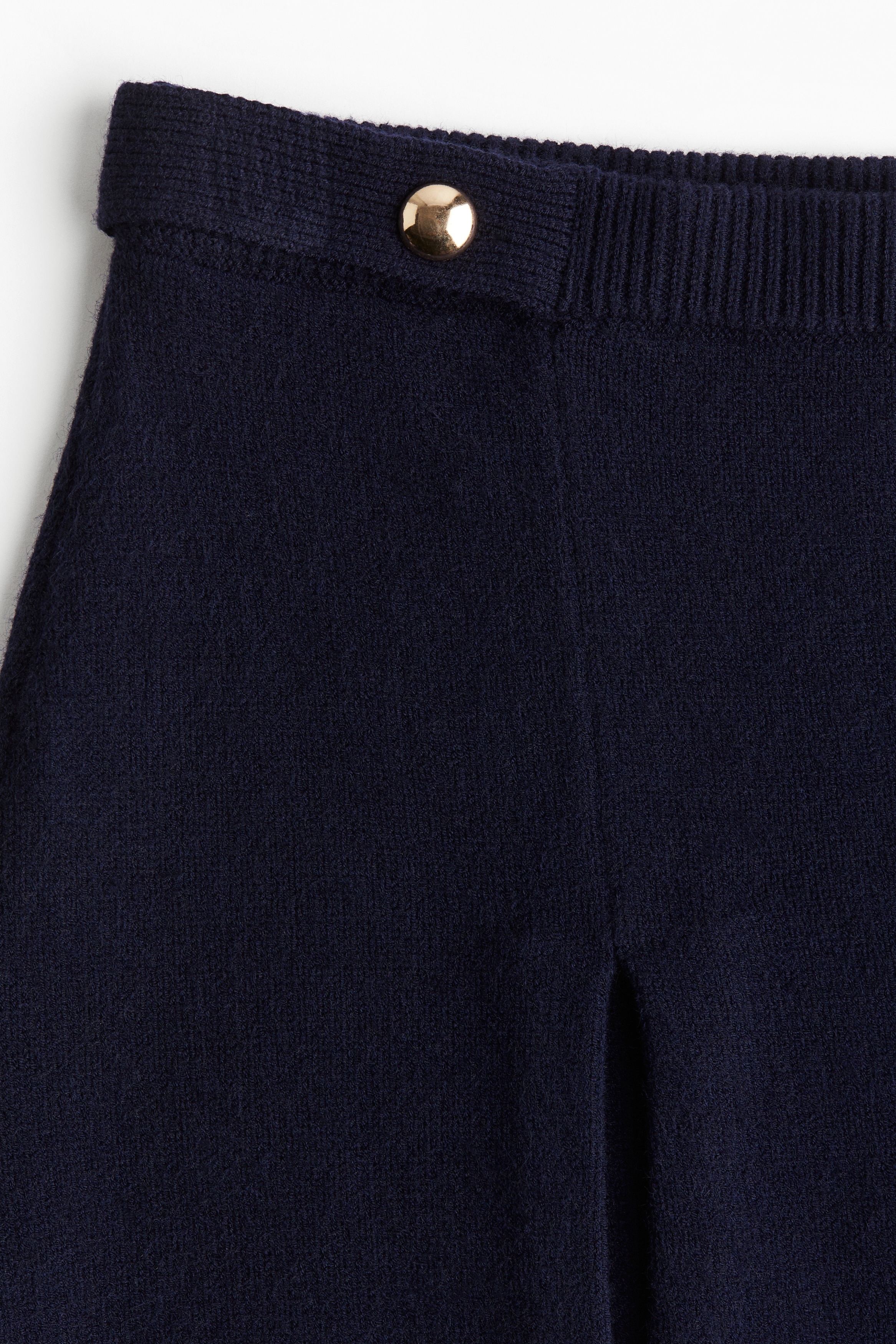 A-line knitted skirt