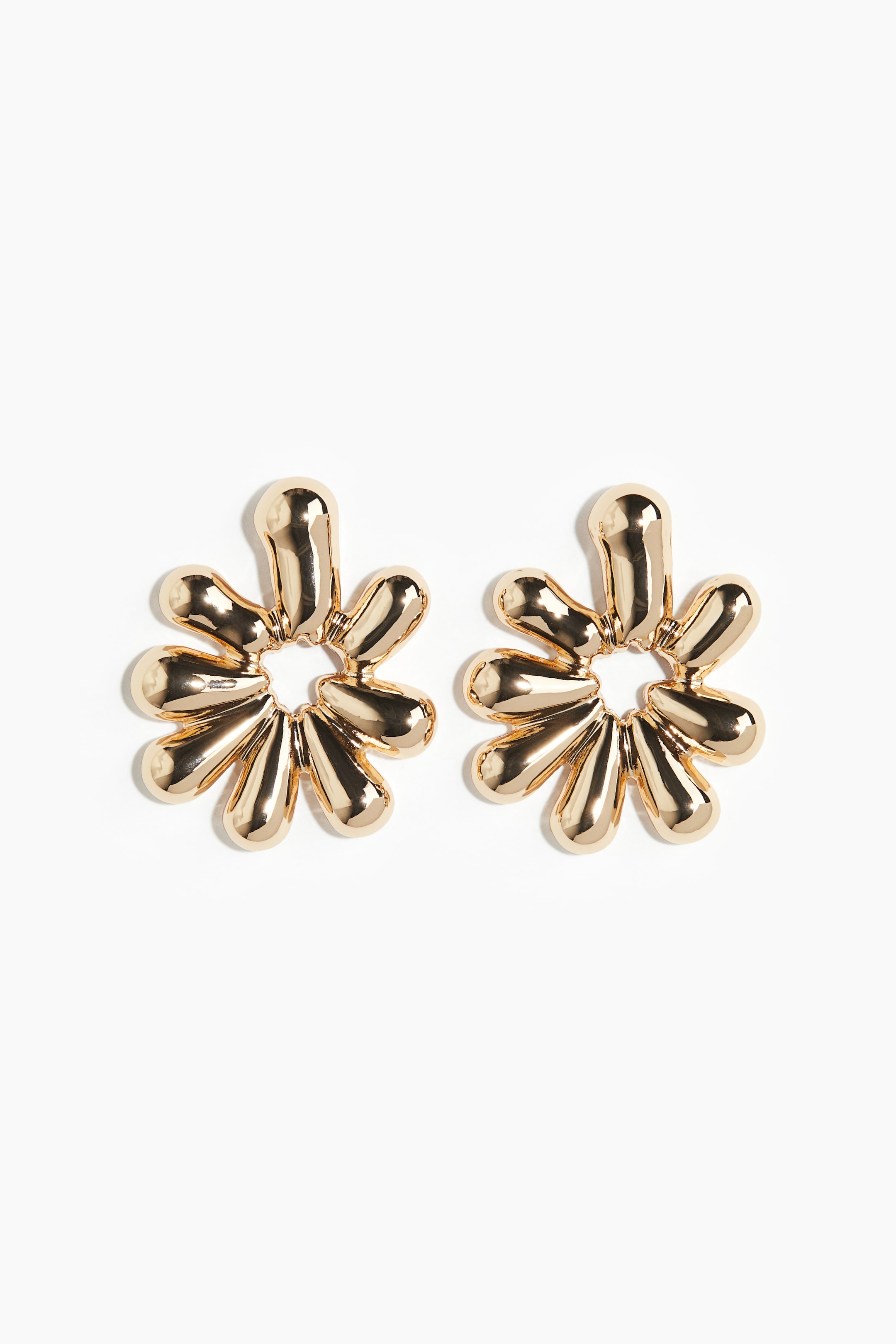 Flower-Shaped Earrings