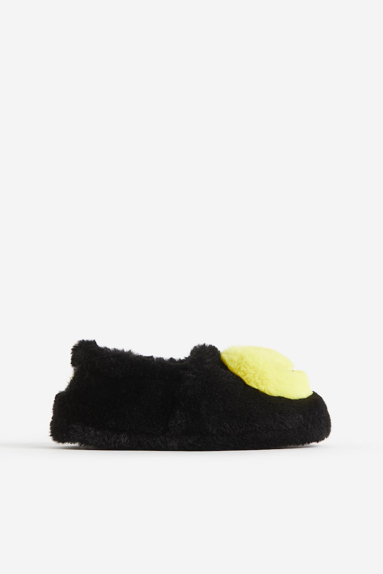 Zachte sloffen Zwart/SmileyWorld® KINDEREN H&M NL