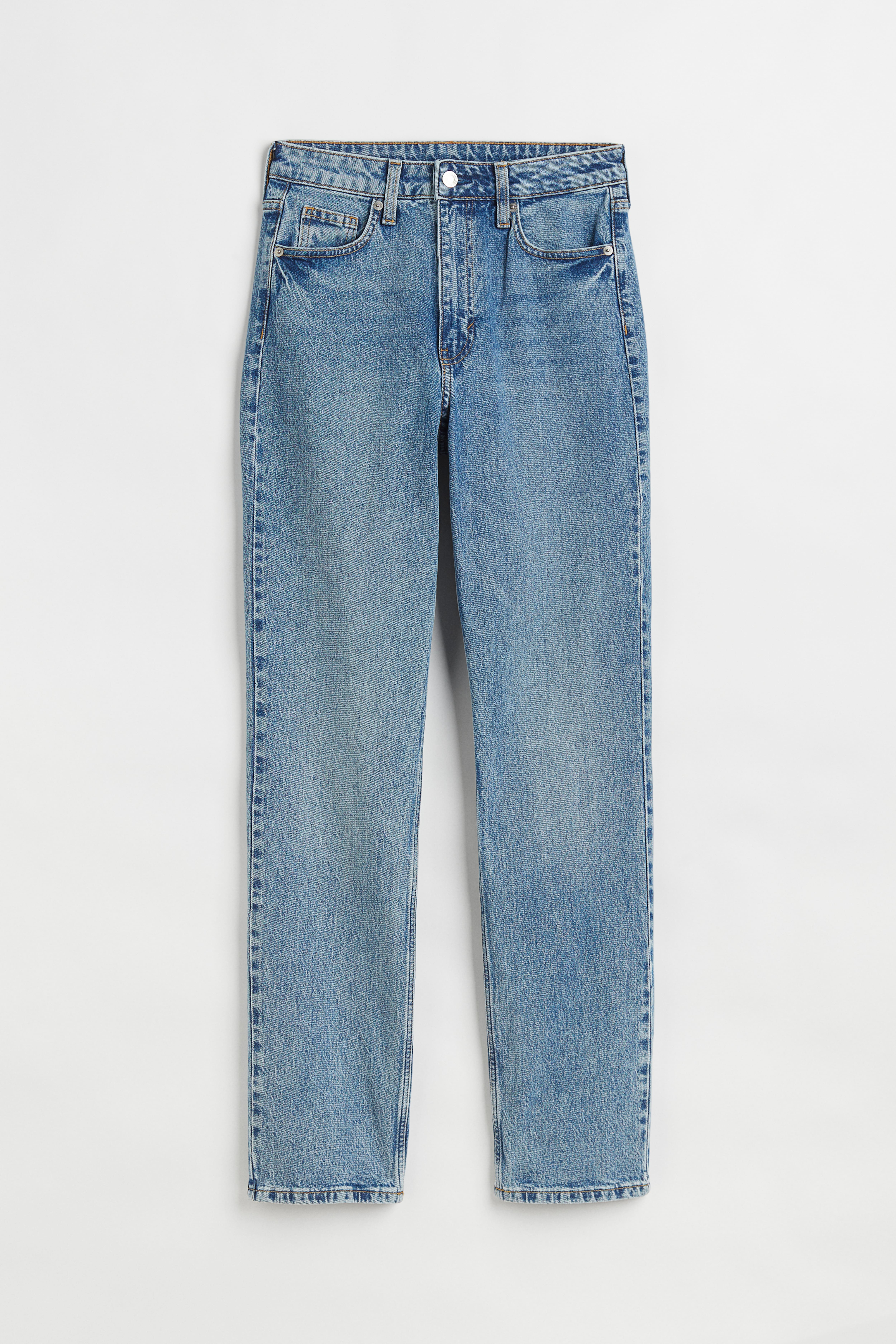 Straight high waist jeans fashion h&m