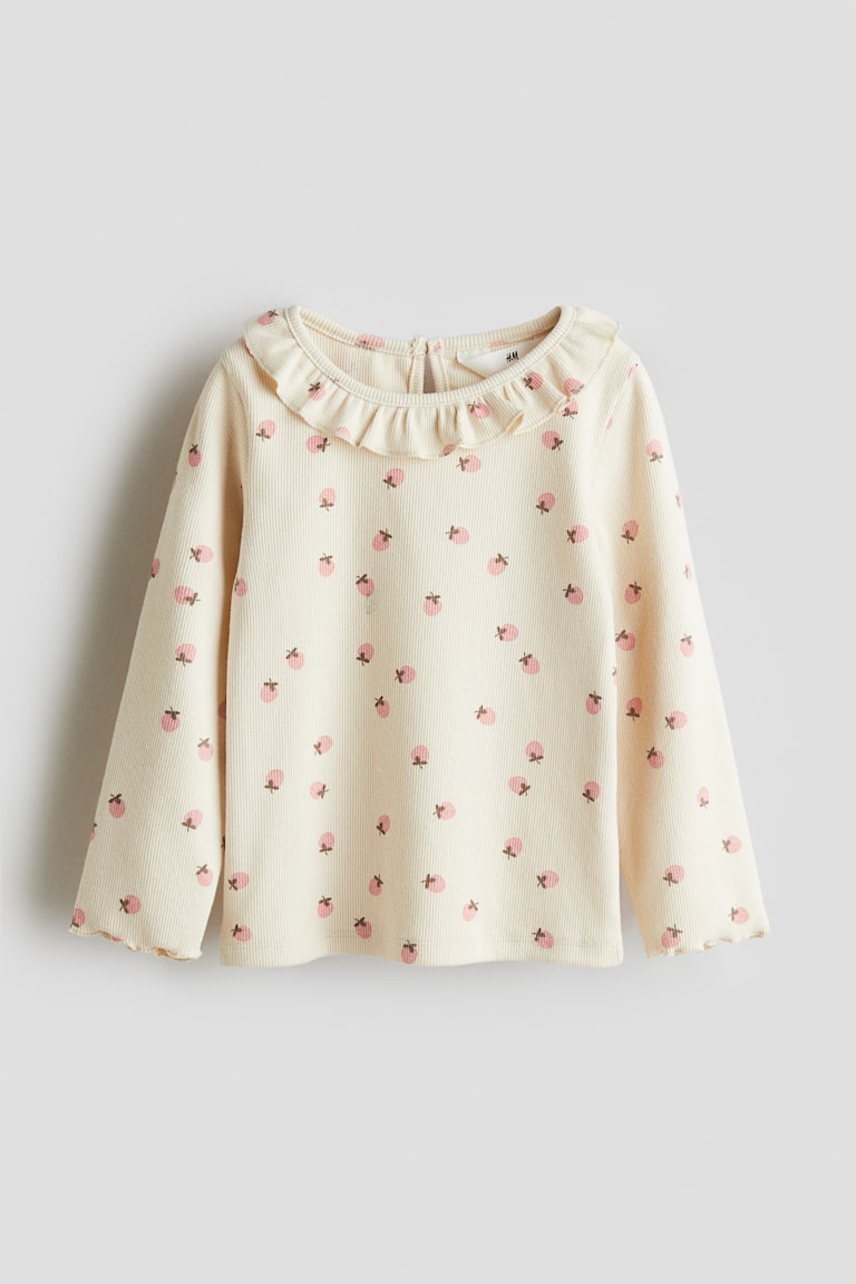 Bluza od rebrastog žerseja
