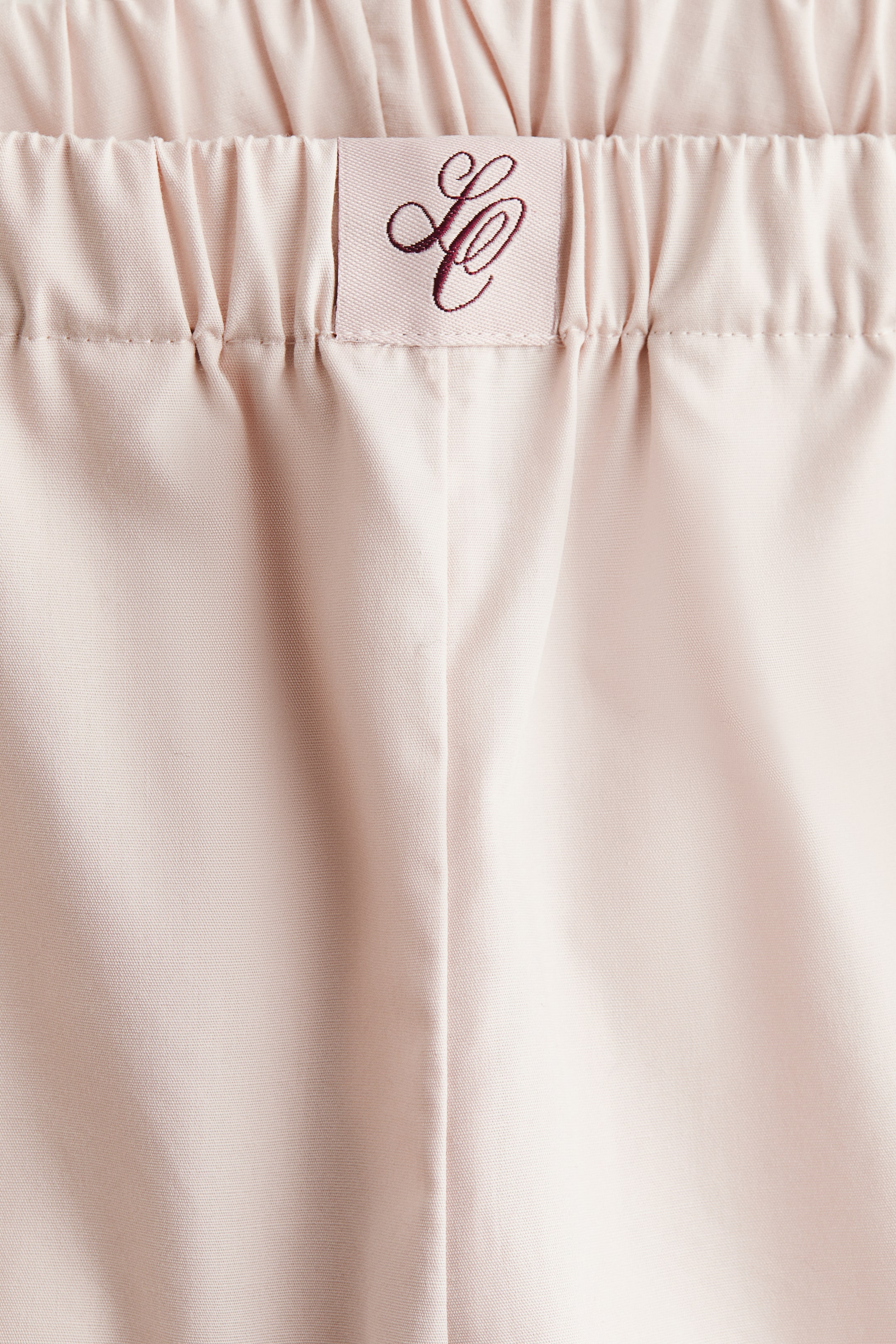 Visa större bild: Byxa i bomullspoplin - Ljusrosa - DAM | H&M SE 7