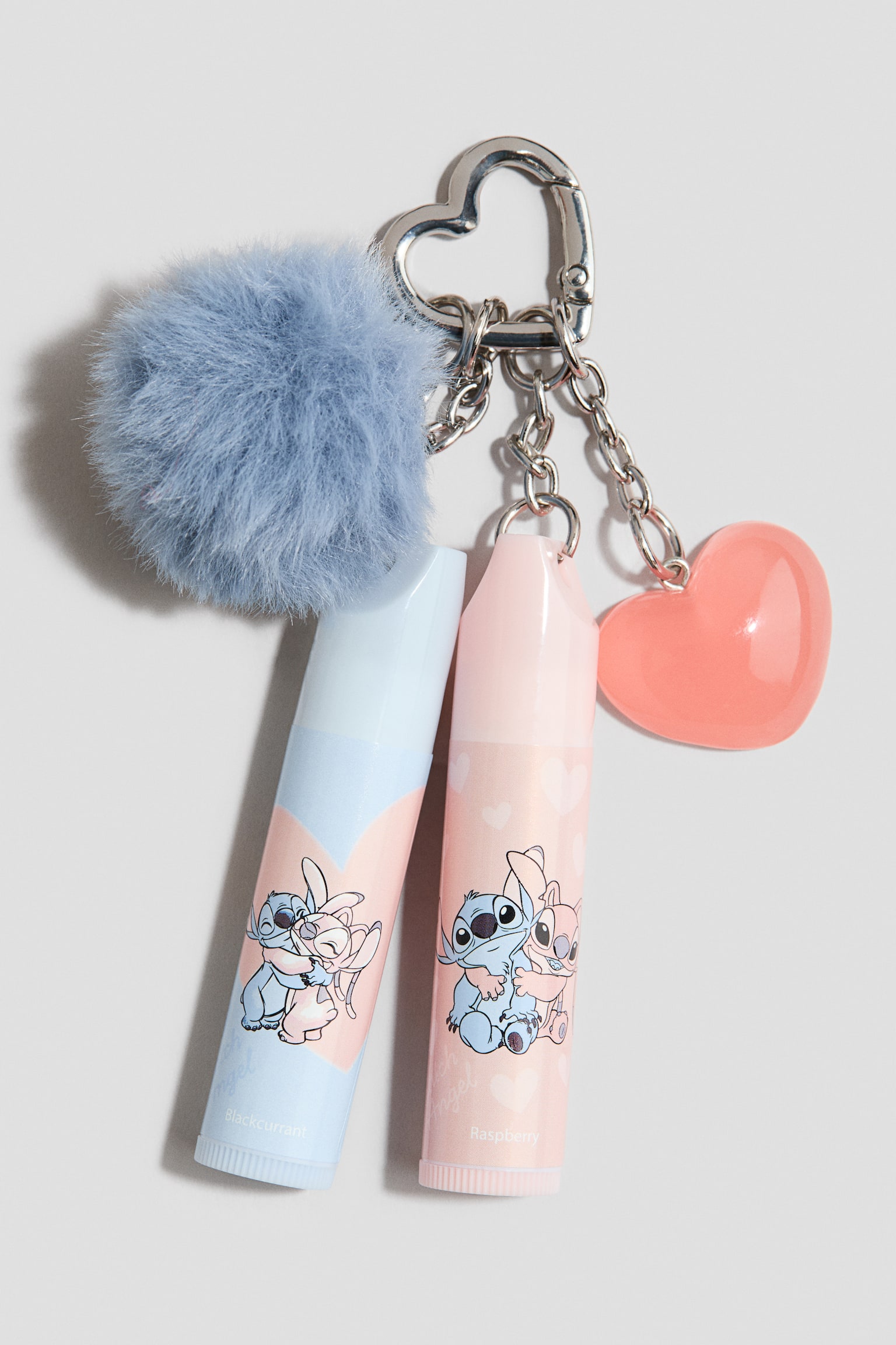 Lip balm keyring - Light pink/Lilo & Stitch/Red/Hello Kitty/Light pink/Minnie Mouse - 2