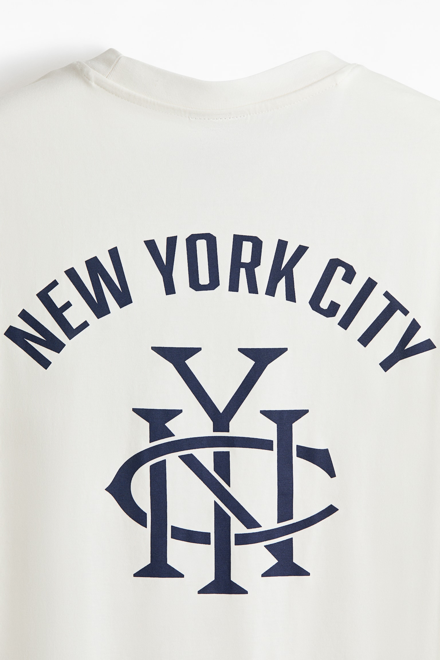 T-shirt com estampado Loose Fit - Branco/New York City/Azul escuro/New York City/Preto/Golden sunset/Bege/Run wild - 2