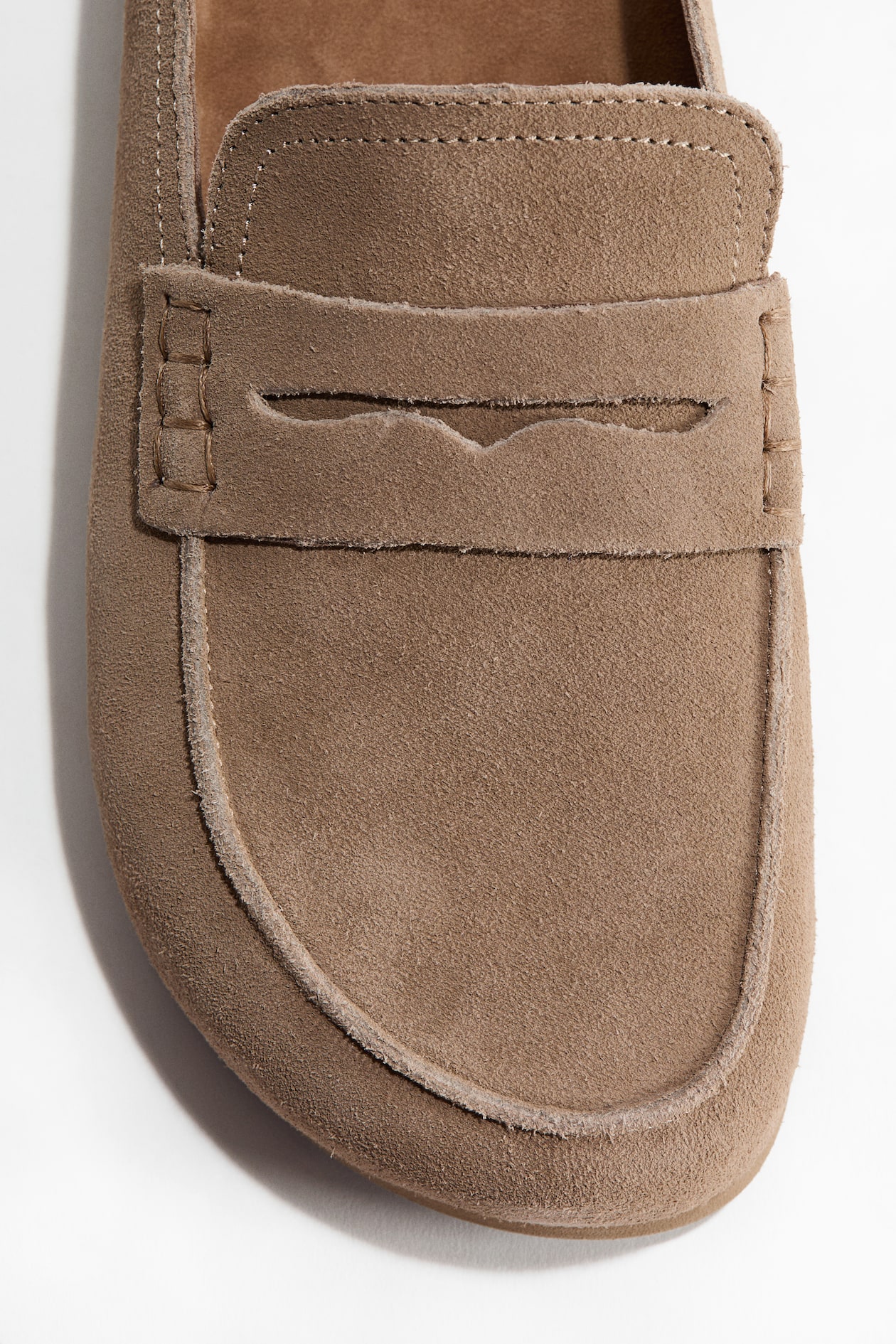 Leather Mule Loafers - image 3
