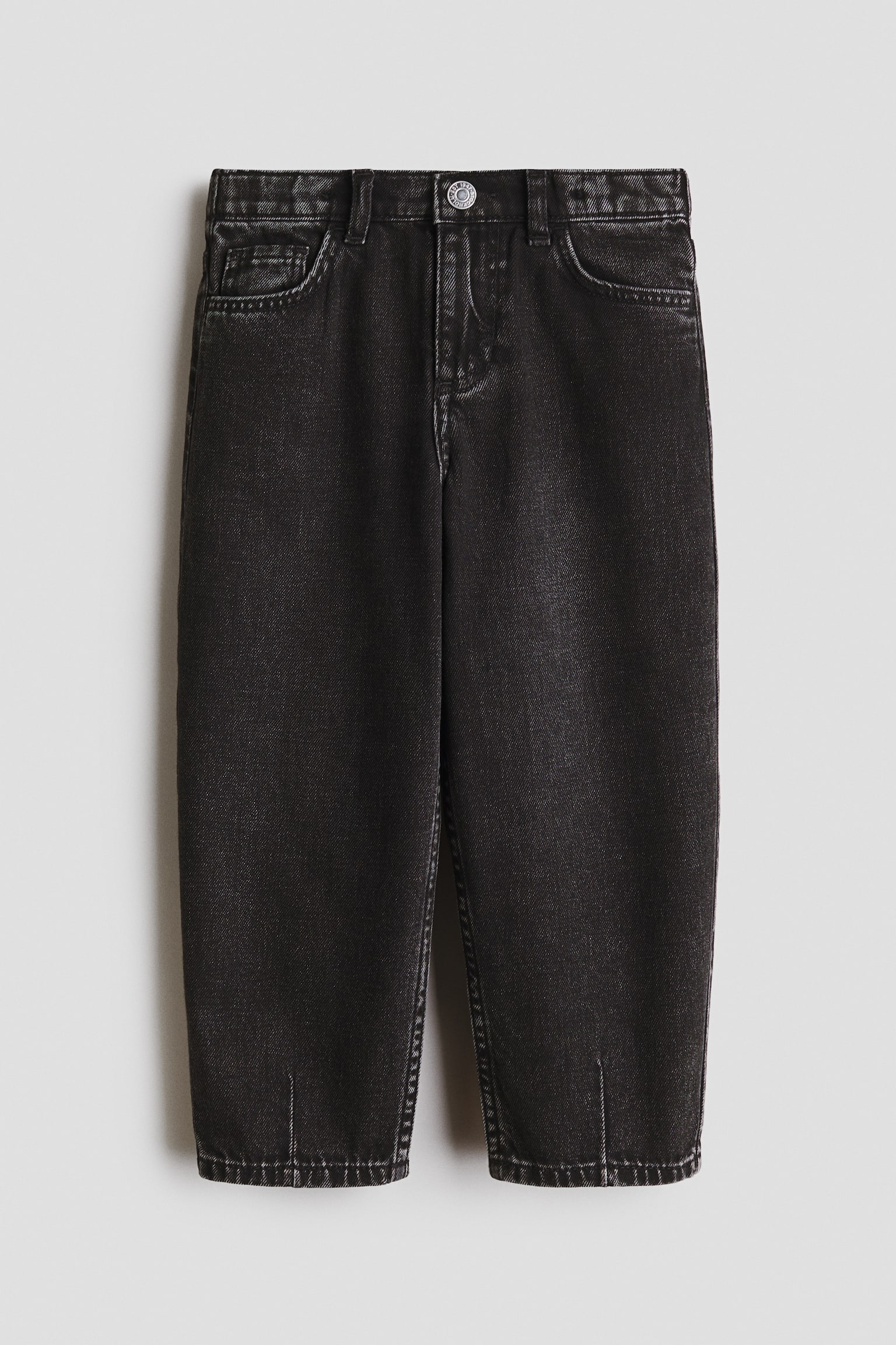 Loose Fit Barrel Jeans - Schwarz/Helles Denimblau/Denimblau