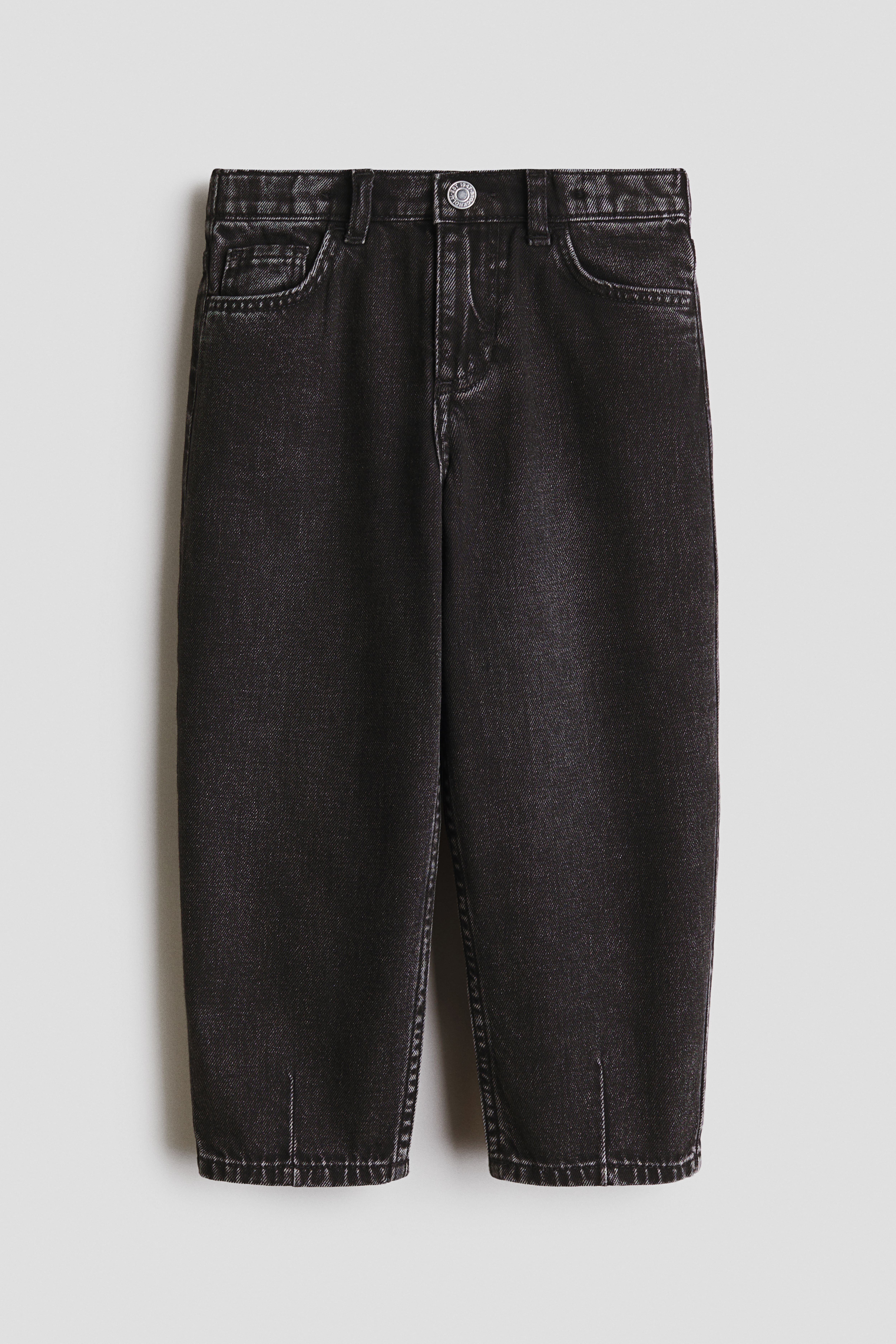 Loose-Fit Barrel Jeans