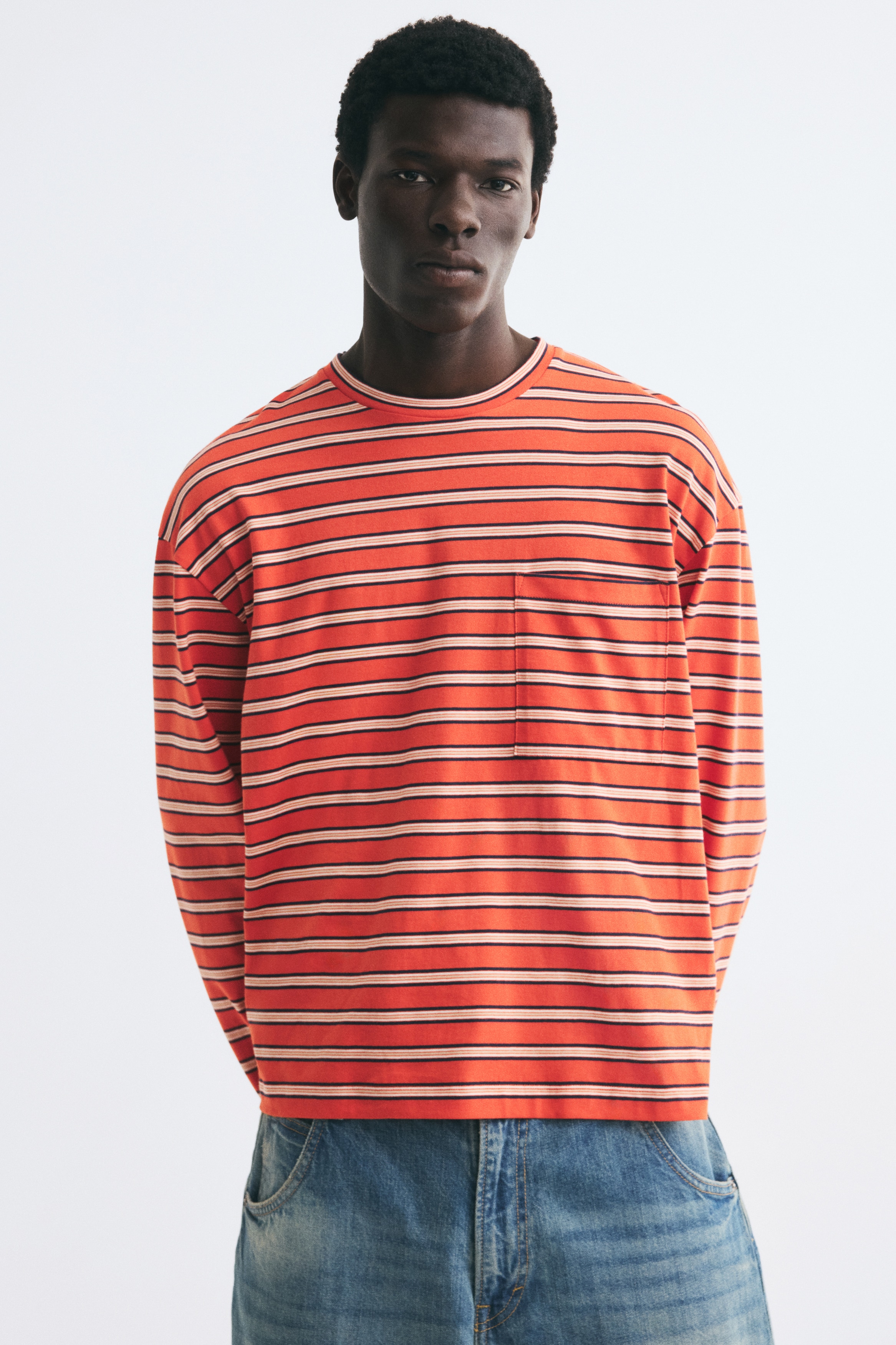 T-shirt a maniche lunghe interlock Regular FitModal