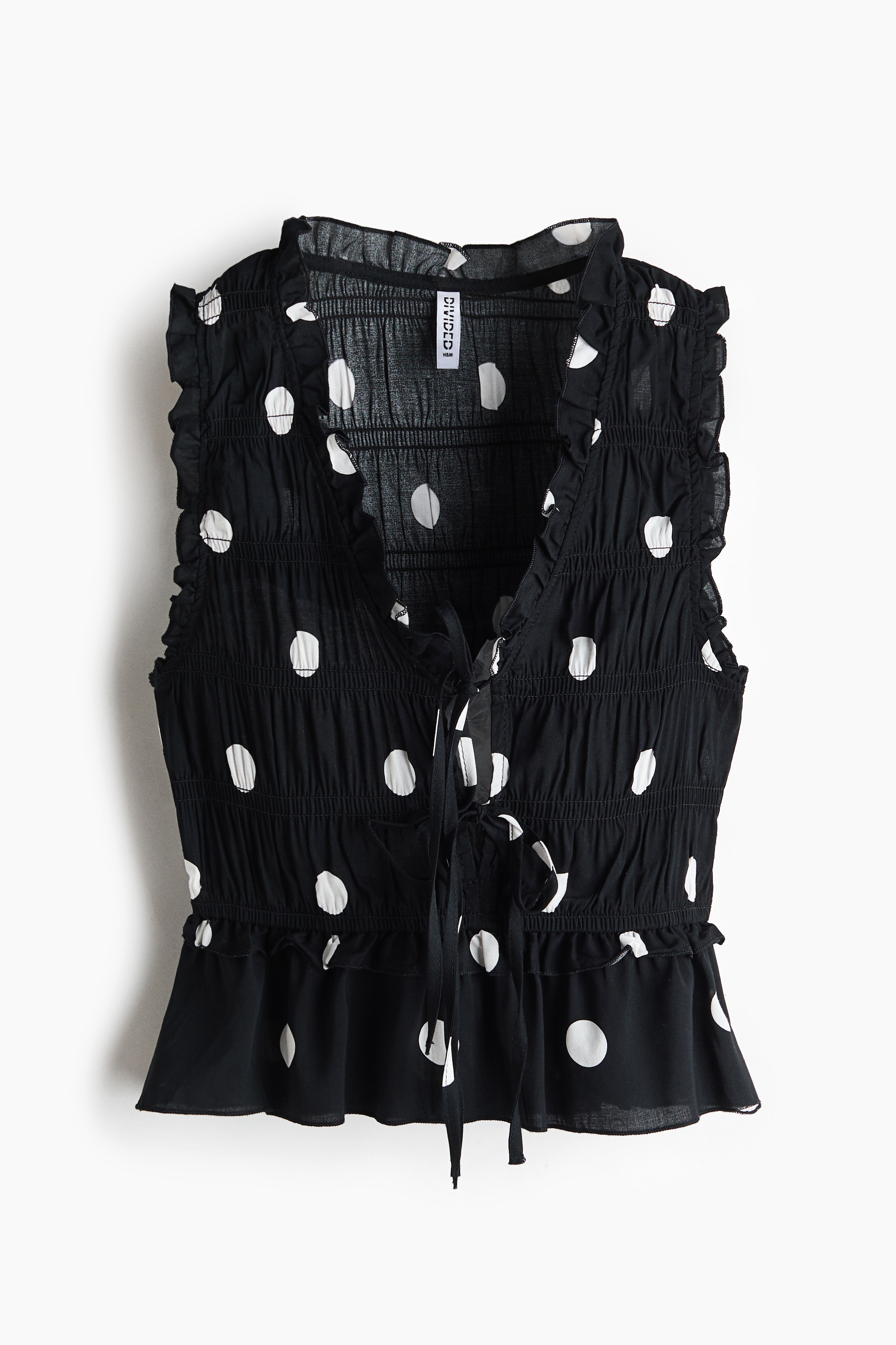 Tie-Detail Smocked Top from H&M - $19.99