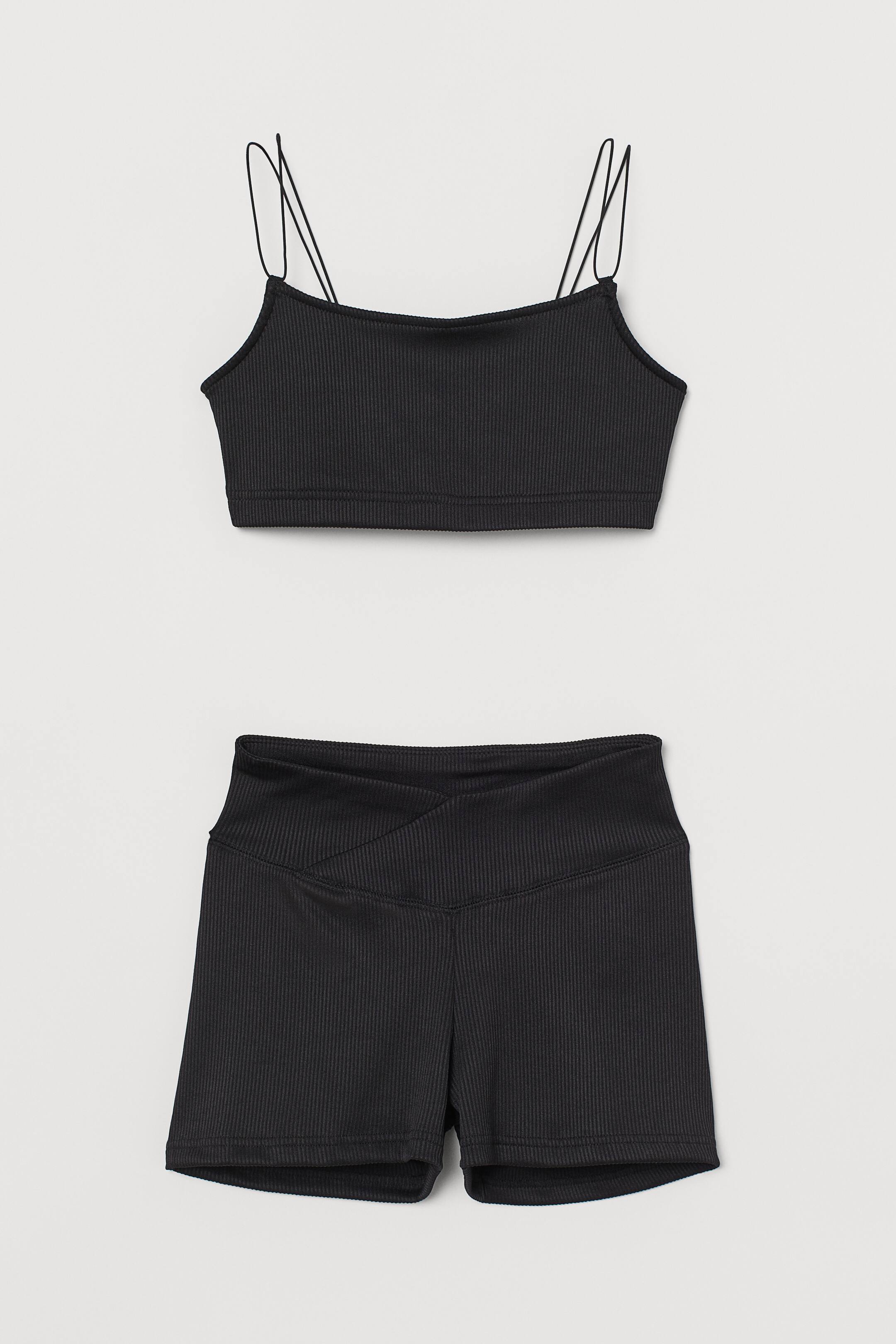 Dam Sommaruppsättning Lätt Bomull ärmlös Topp och Shorts main image 1