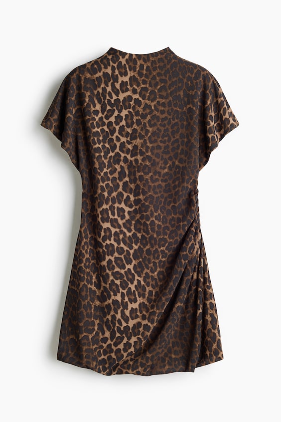 Женские платья H&M Draped Mock Turtleneck Dress