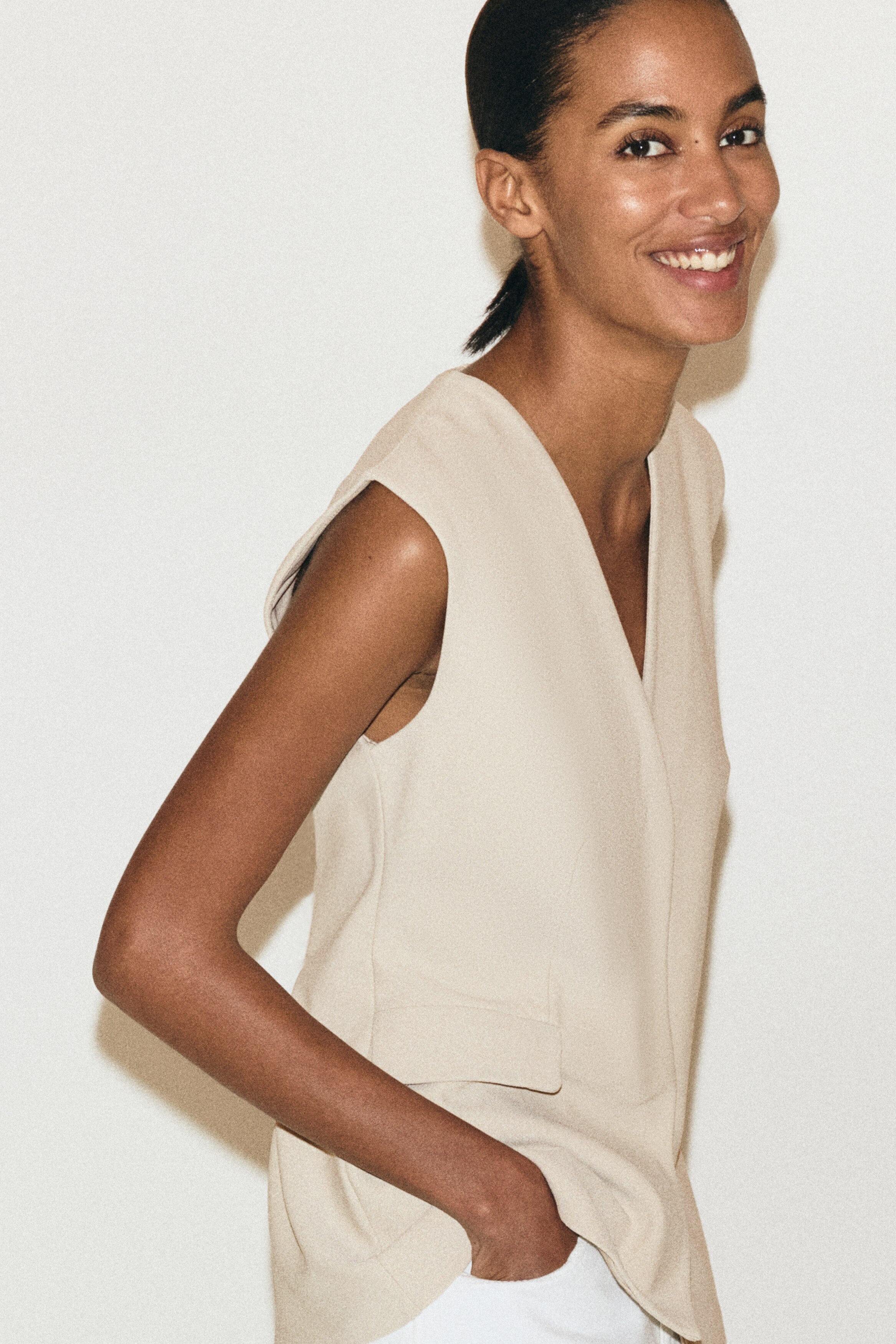 Jersey waistcoat