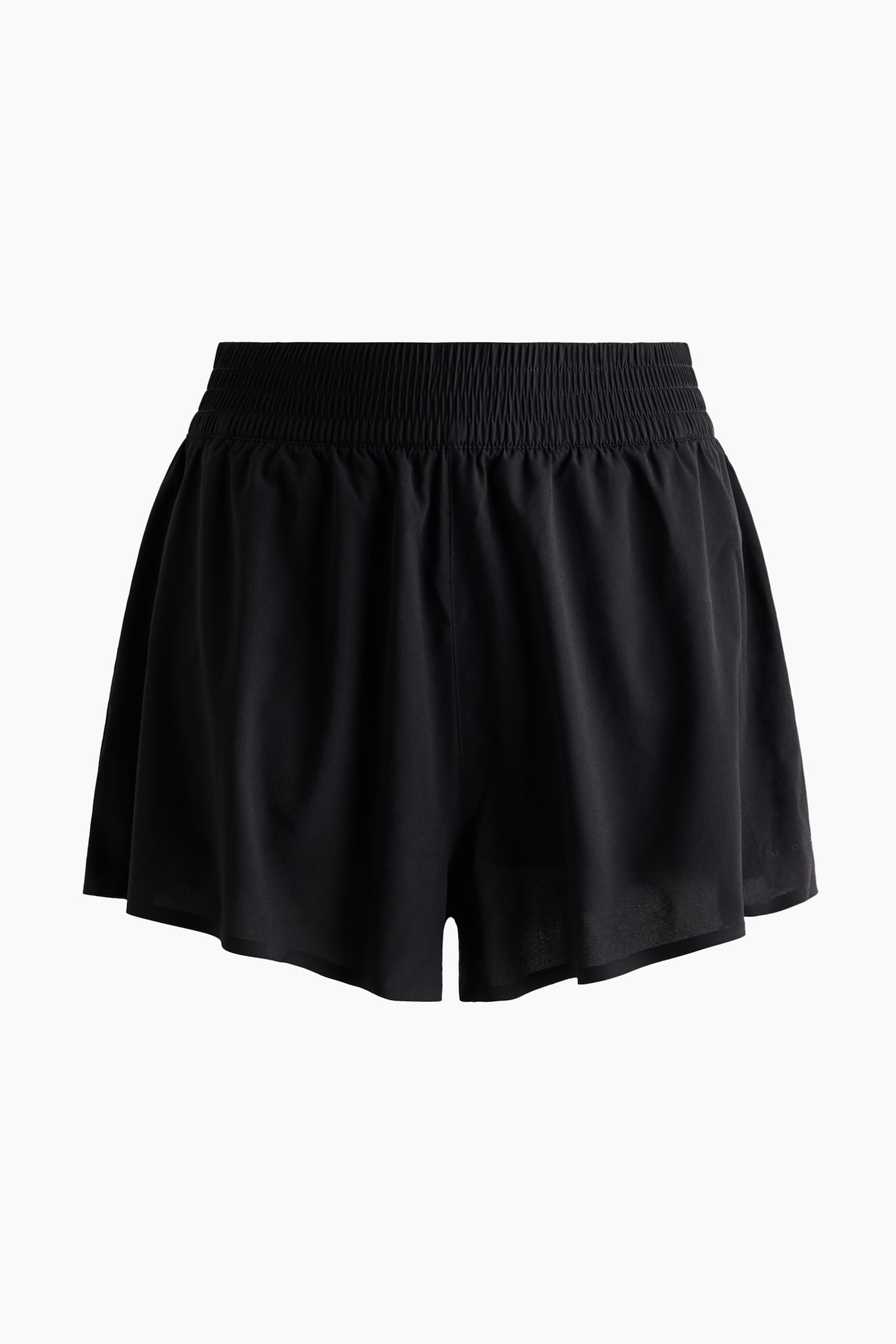 Doppellagige Sportshorts - Schwarz/Dunkles Lehmgrau/Flieder/Buttergelb/Amazonitblau/Zartrosa - 1